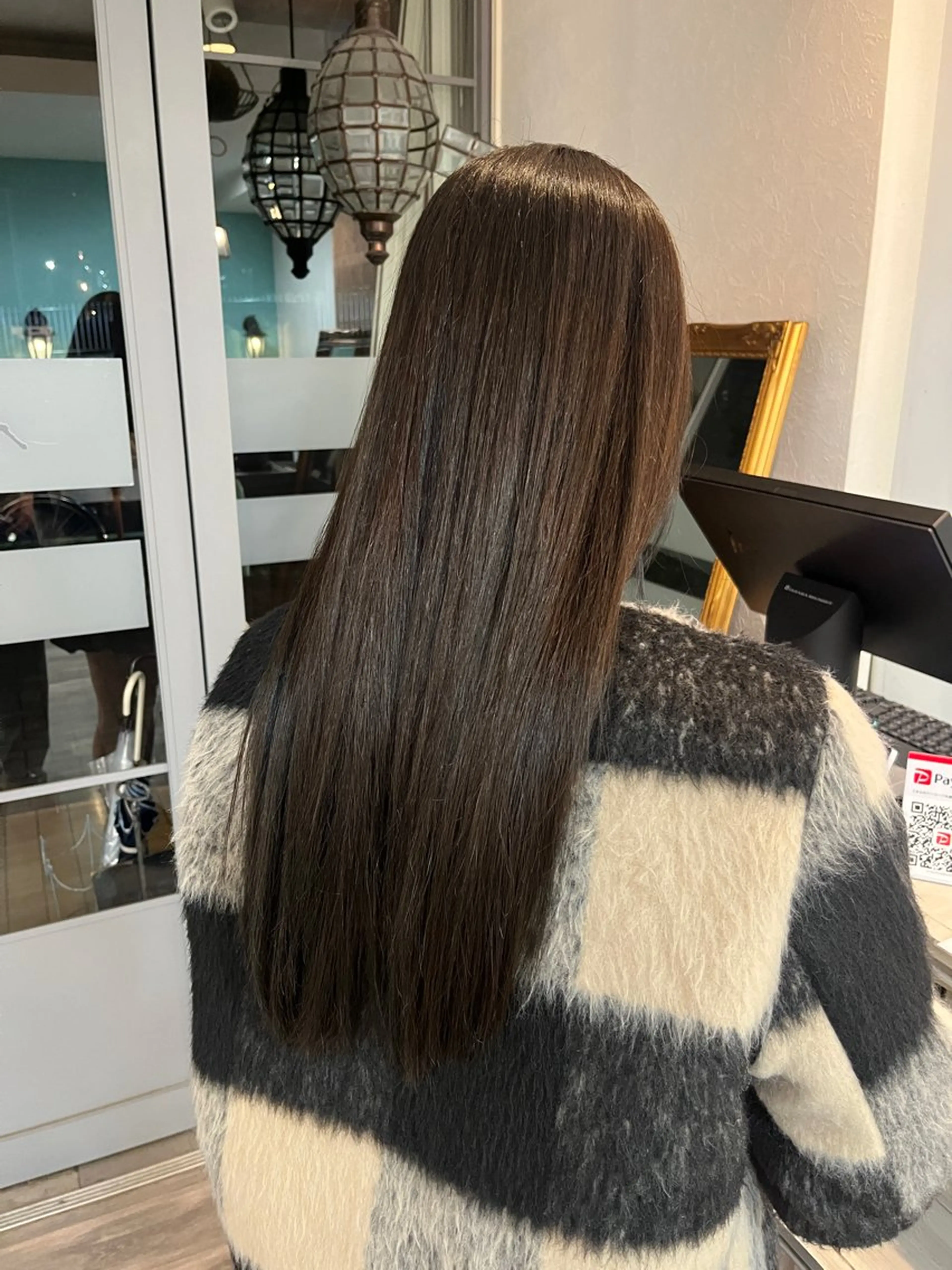 ロング カラー アッシュ オリーブアッシュ ヘアカラー トリートメント カットモデル/金山 /hina🍃のヘアスタイル