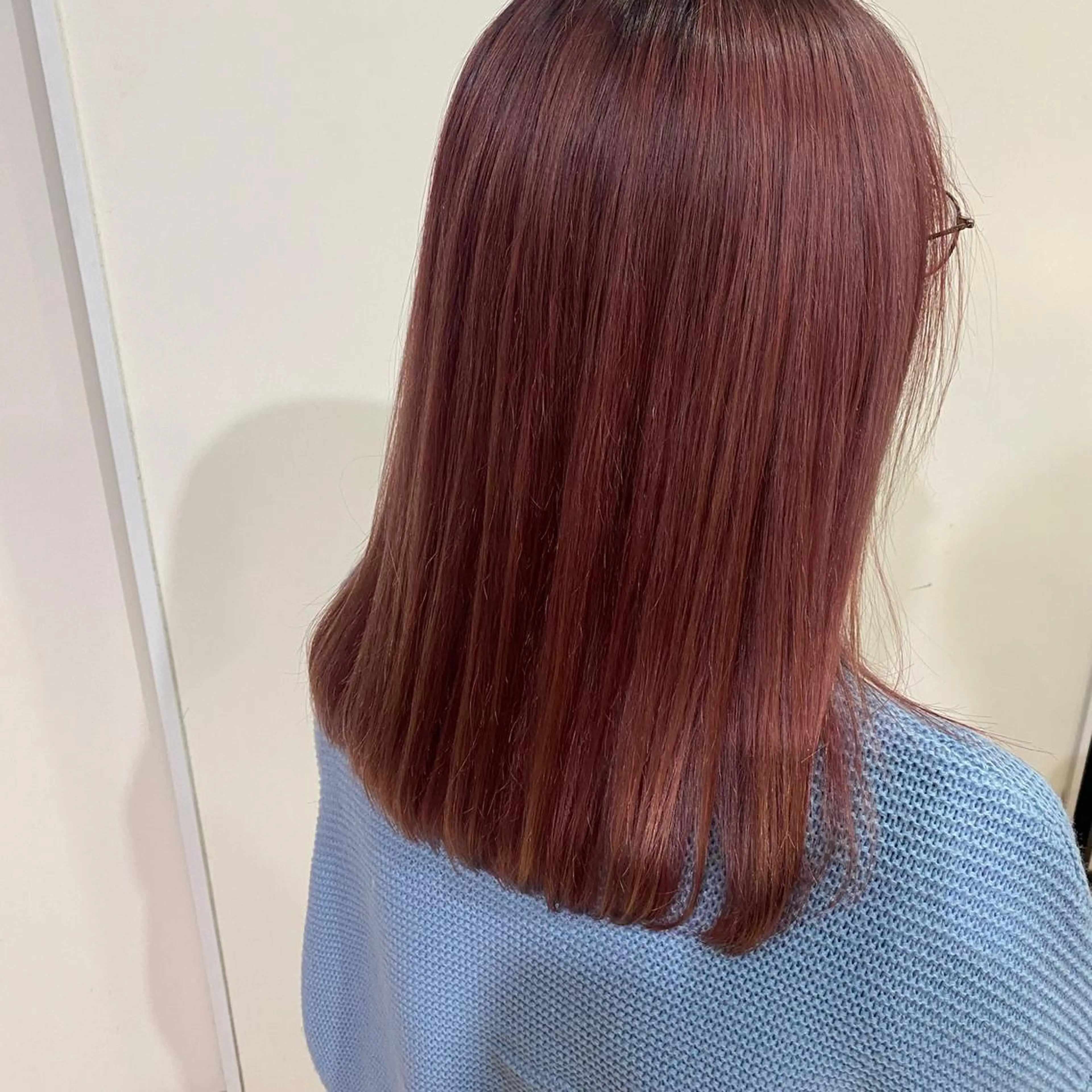 カラー Yu シールエクステのヘアスタイル