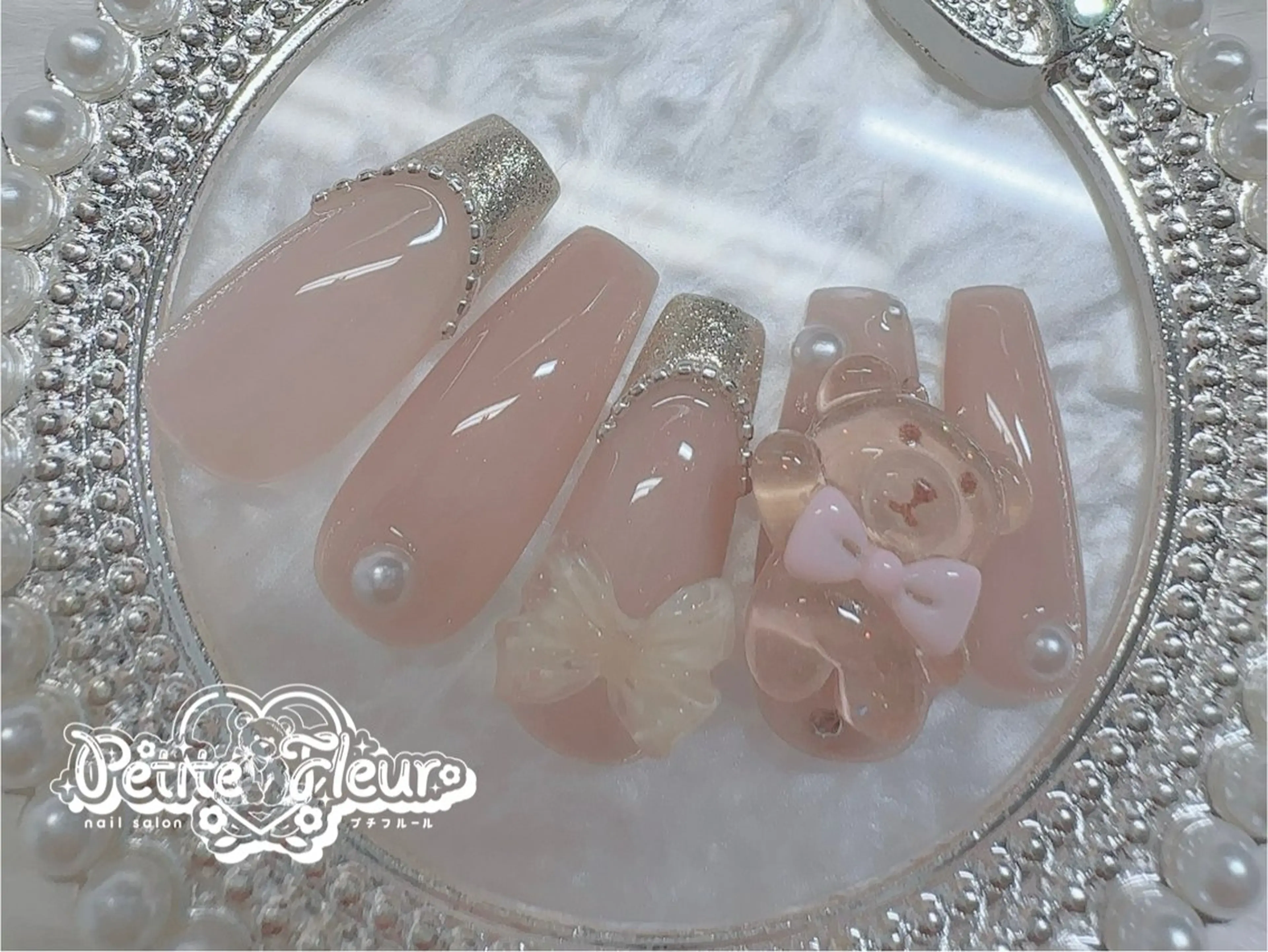 ネイル ハンドネイル ❁⃘*。Petite fleur❁⃘*りさのネイルデザイン