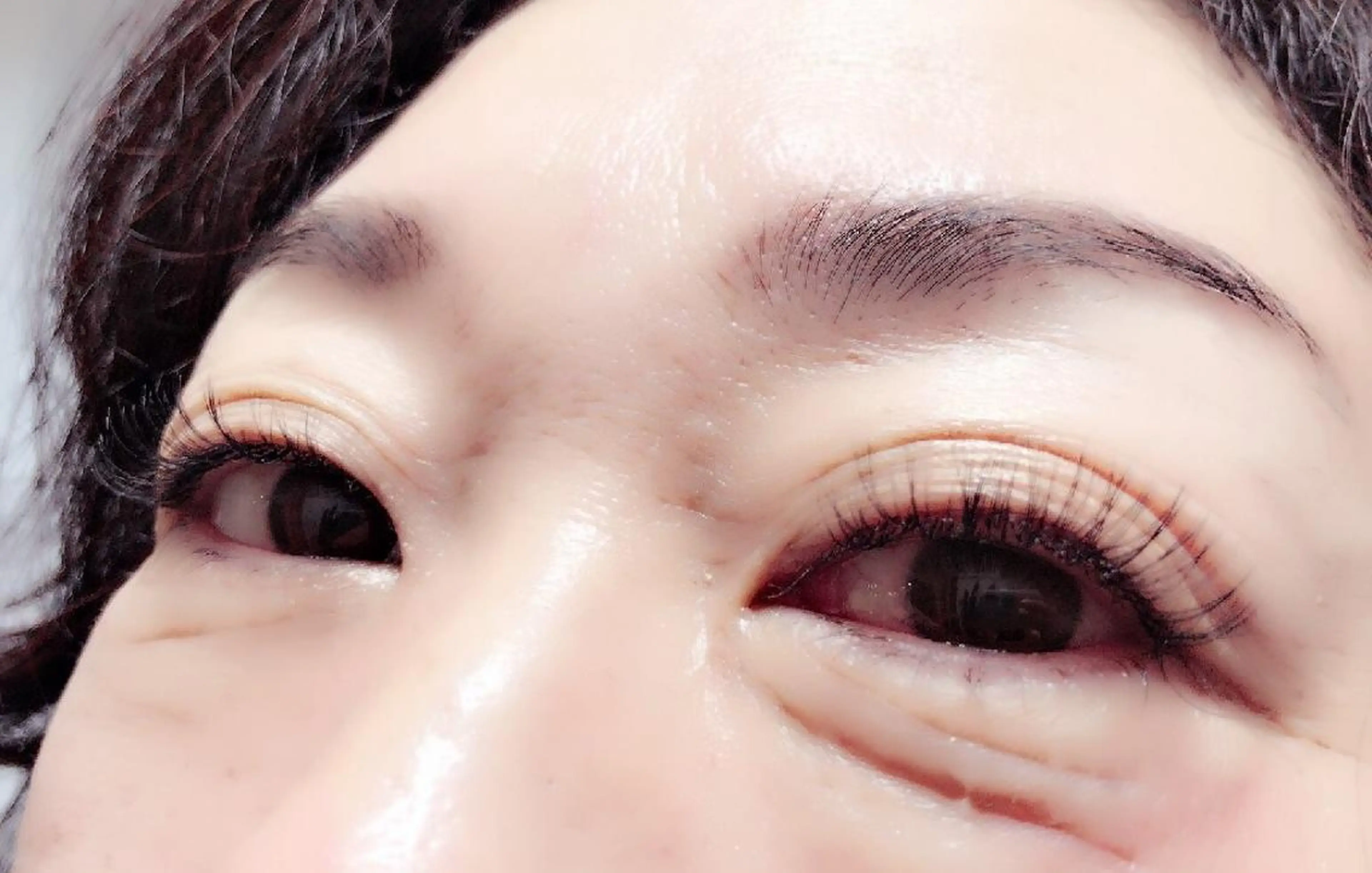 マツエク・マツパ 付け放題 フラットラッシュ ナチュラル セーブル 下まつげエクステ 吉岡 ゆうなのマツエク・マツパデザイン