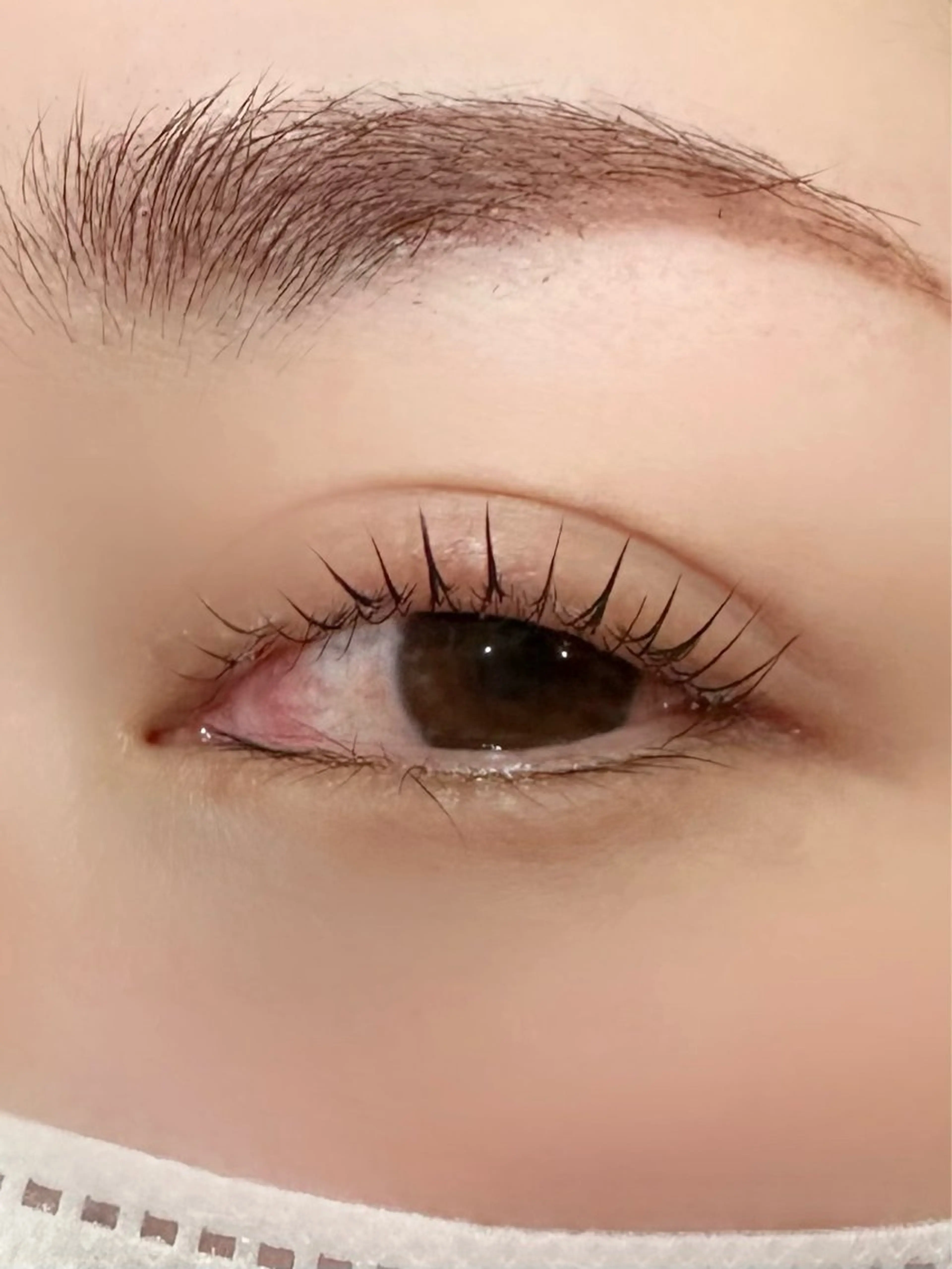 マツエク・マツパ ナチュラル 一重×まつ毛パーマ セリオ安城店所属・稲生 彩花のマツエク・マツパデザイン