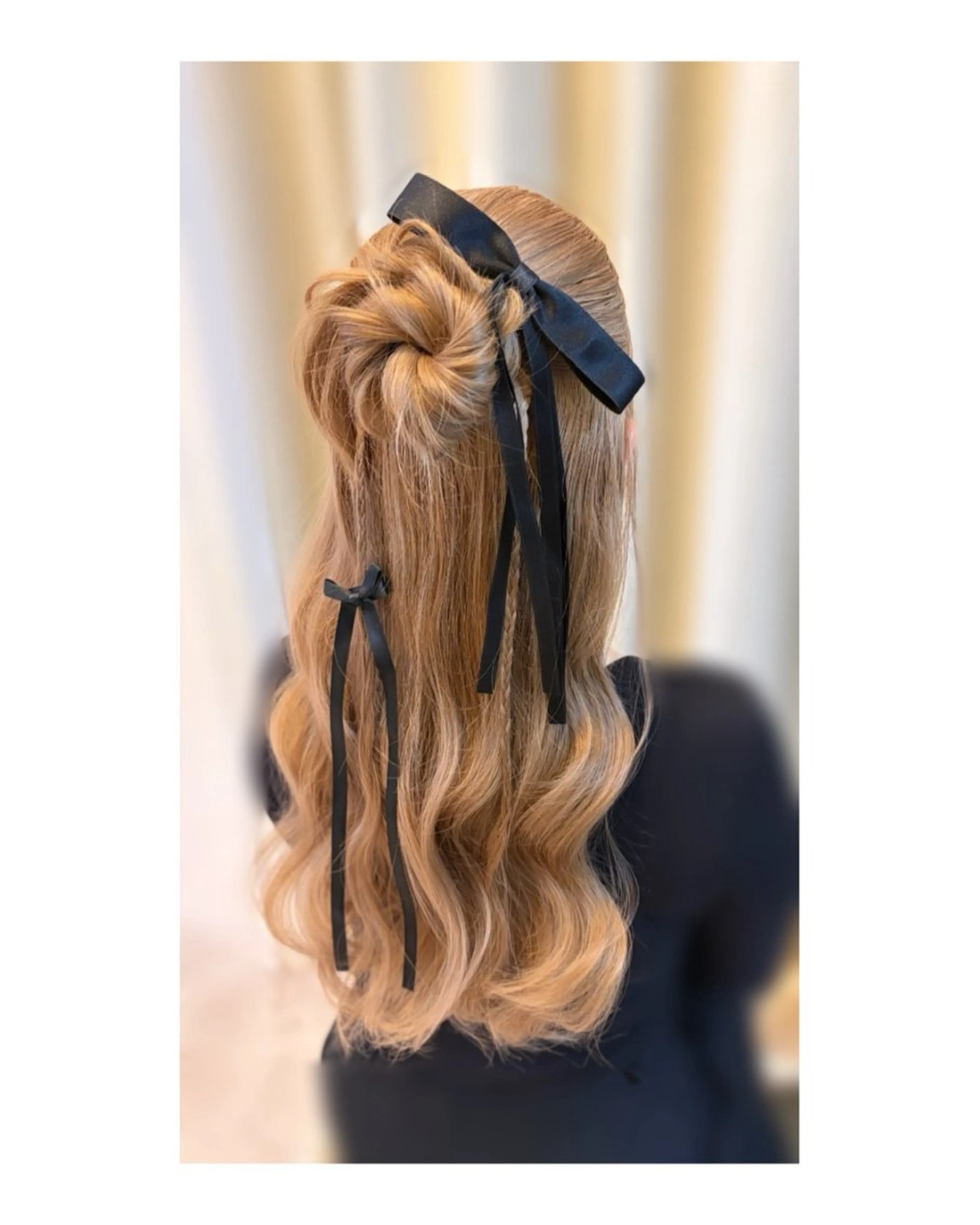 ヘアアレンジ ハーフアップ CLELIA所属・ヘアセット 【CLELIA】のヘアスタイル