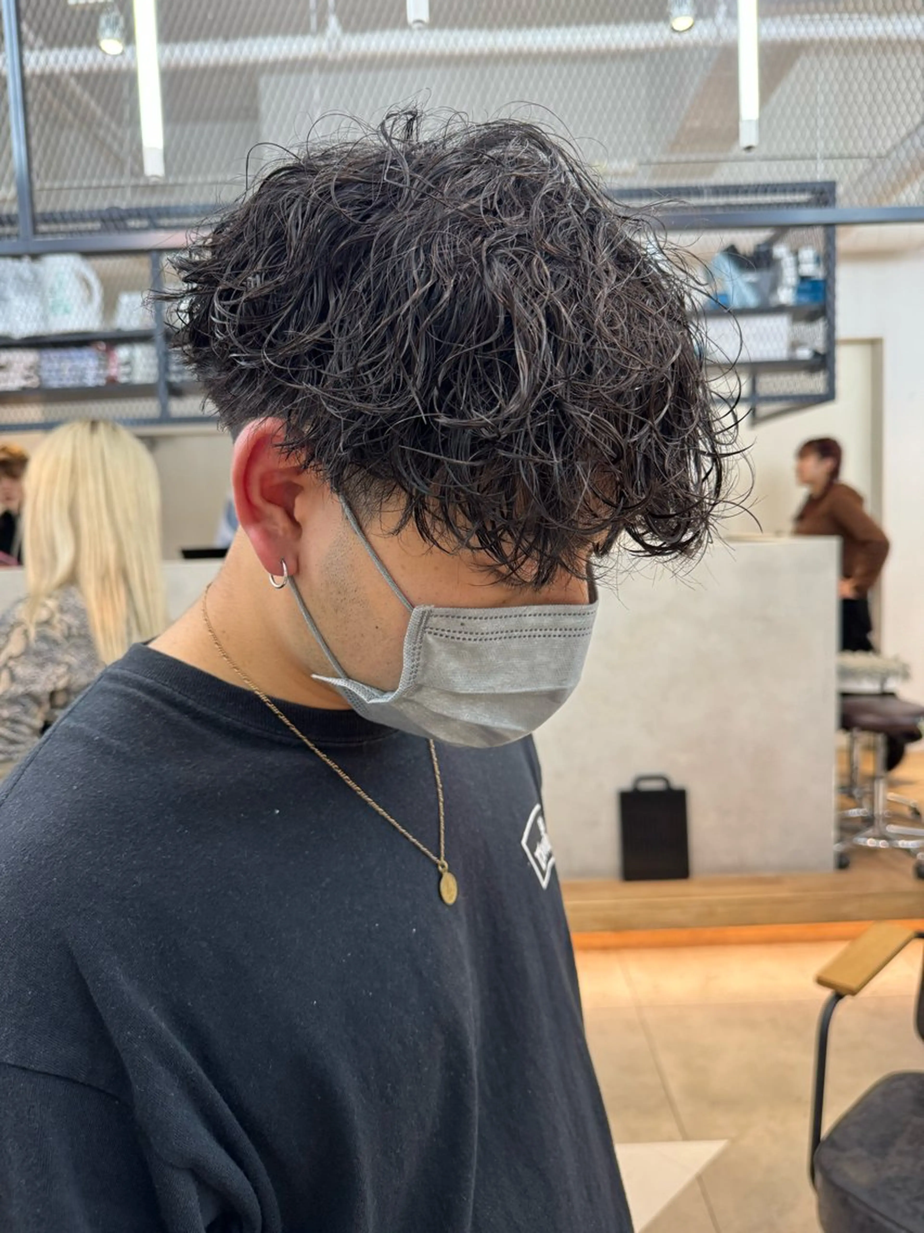 パーマ メンズ 新宿【メンズパーマ】 塩澤太一のヘアスタイル