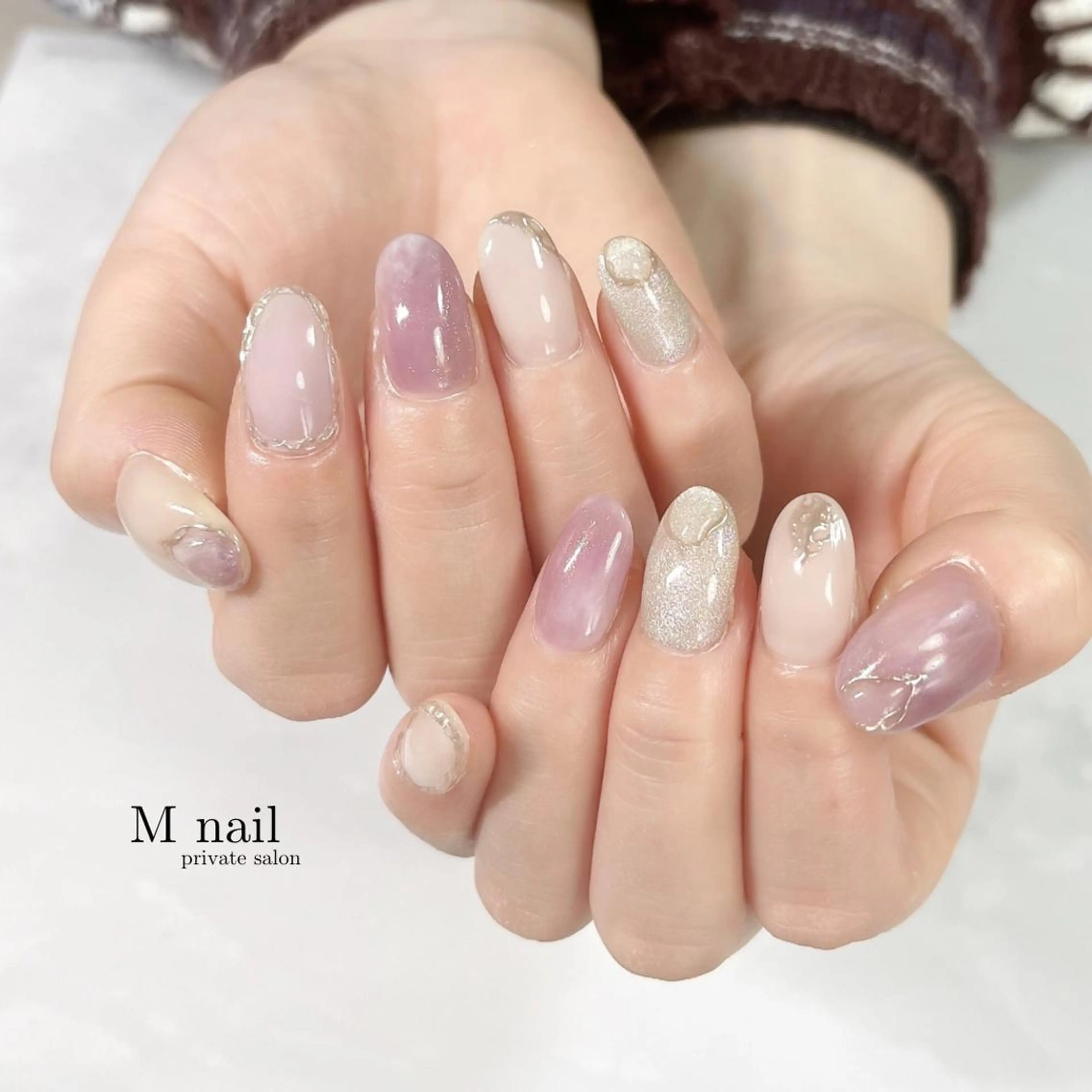 ネイル ハンドネイル M　nail所属・M nailのネイルデザイン