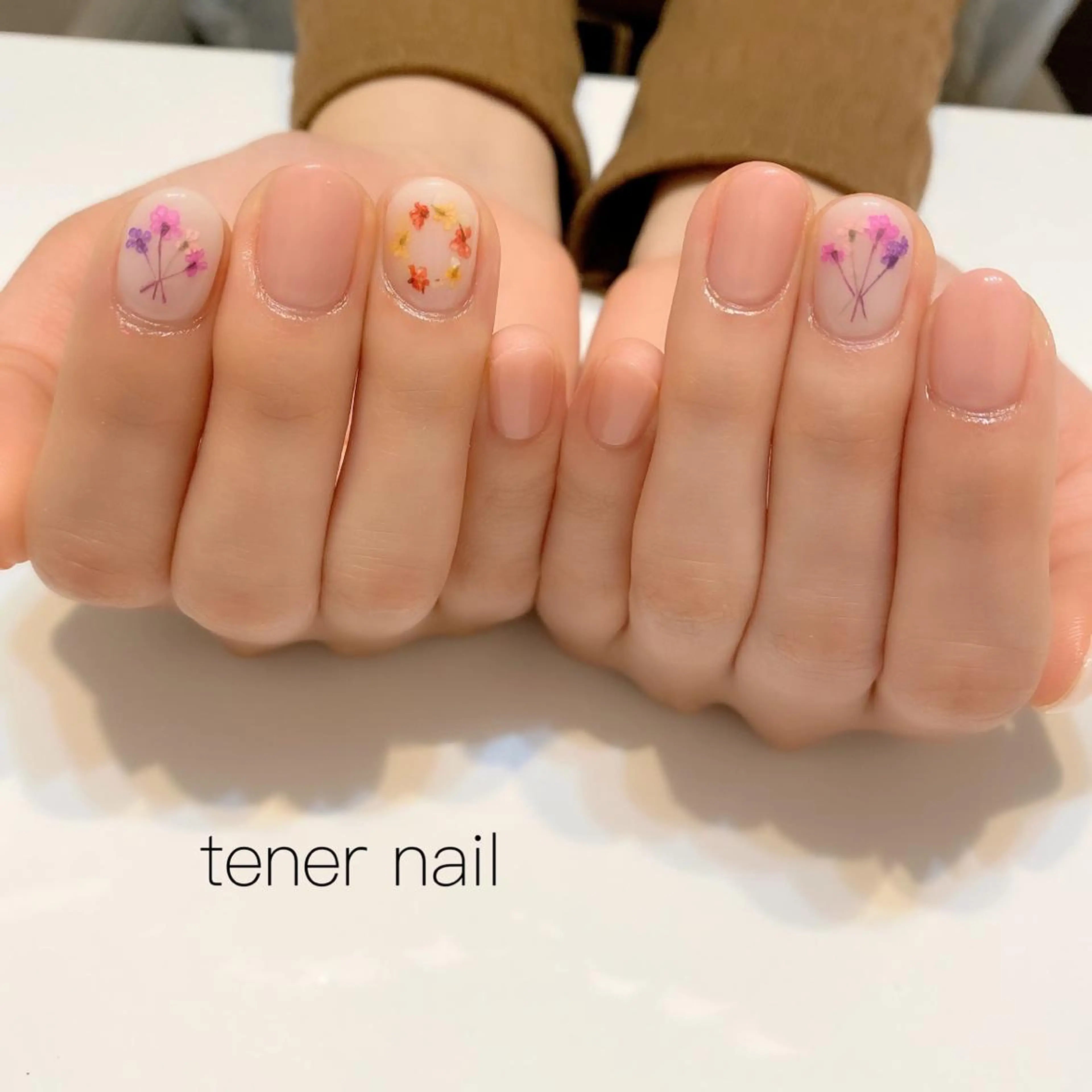 ネイル フラワーネイル tener  nail  テネルネイル所属・テネルネイル tener nailのネイルデザイン