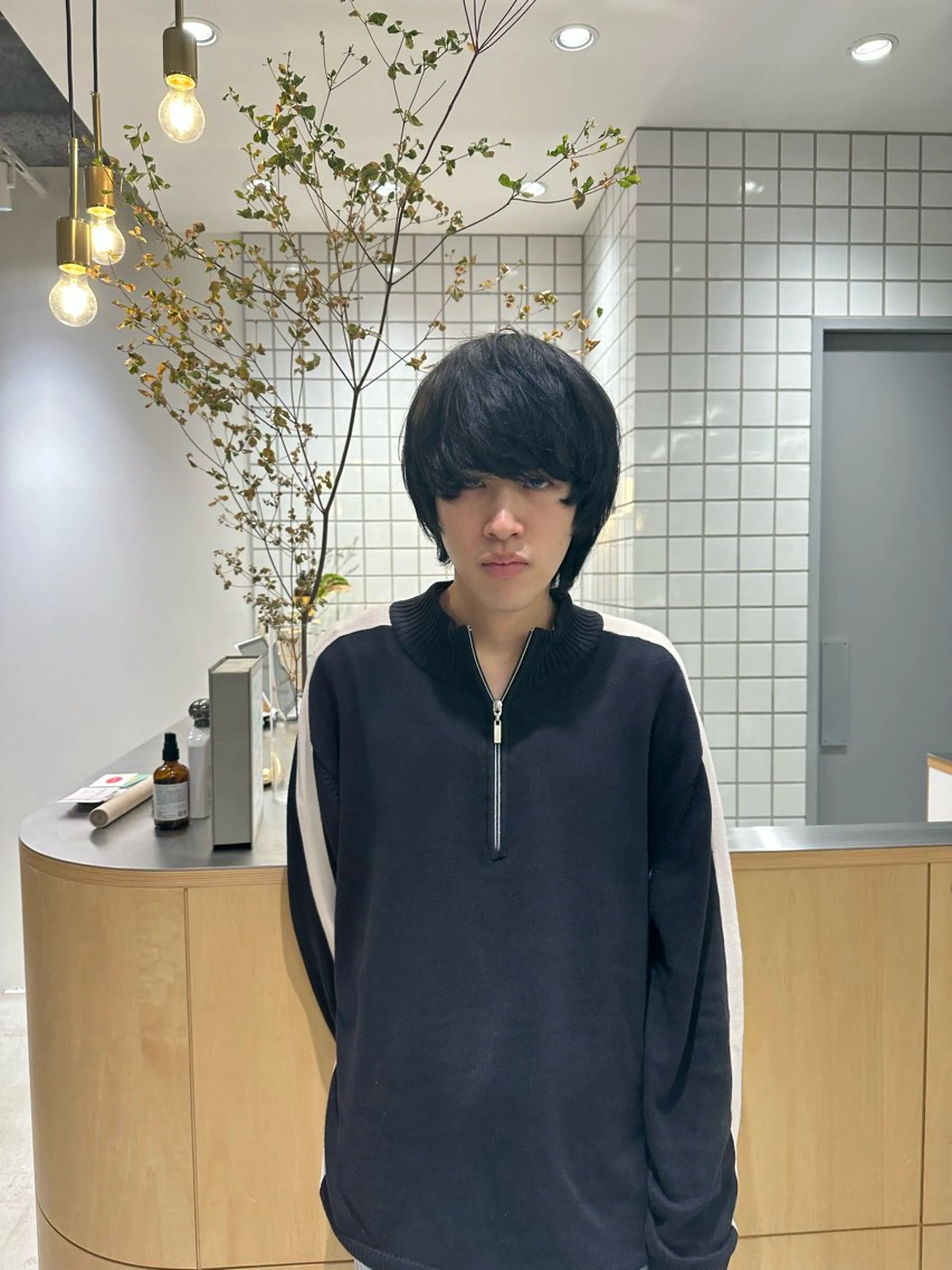 メンズ ヘアカラー 🍇透明感カラー/ カットひかる🍒のヘアスタイル