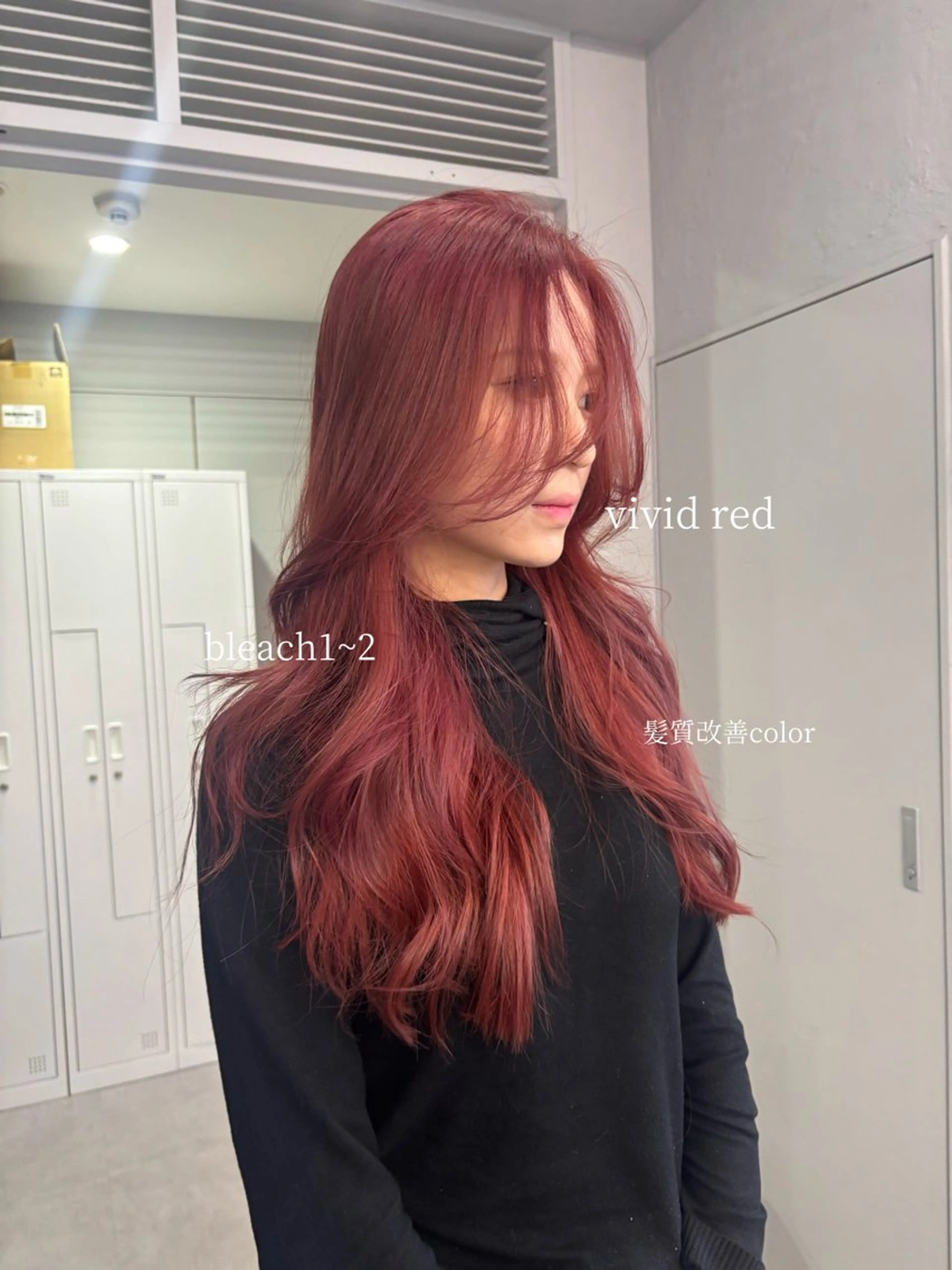 ロング カラー aoi/暖色カラー/ プツッとボブ🎀のヘアスタイル