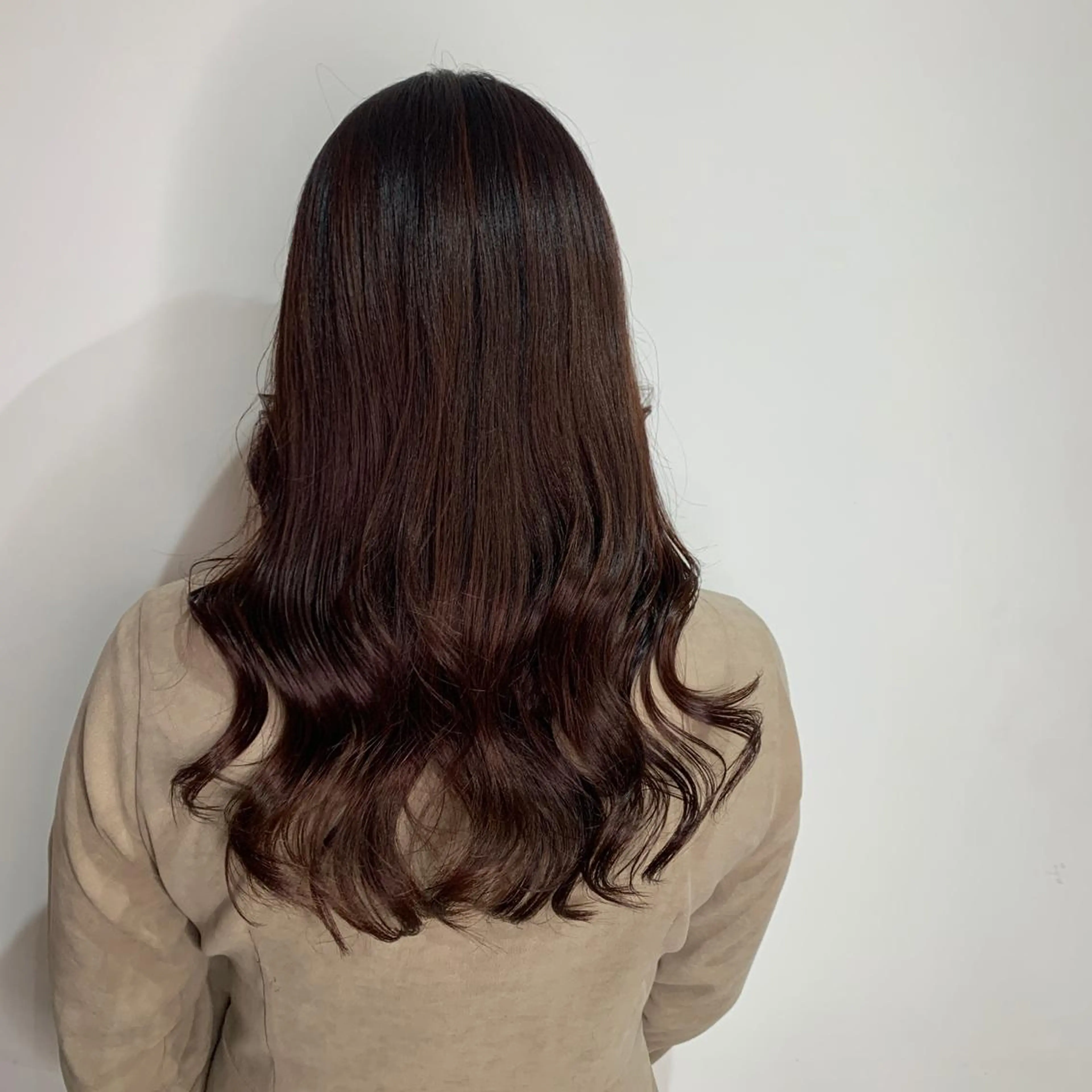 ロング カラー カット ヘアカラー HARUKA韓国ヘア /Luana梅田のヘアスタイル