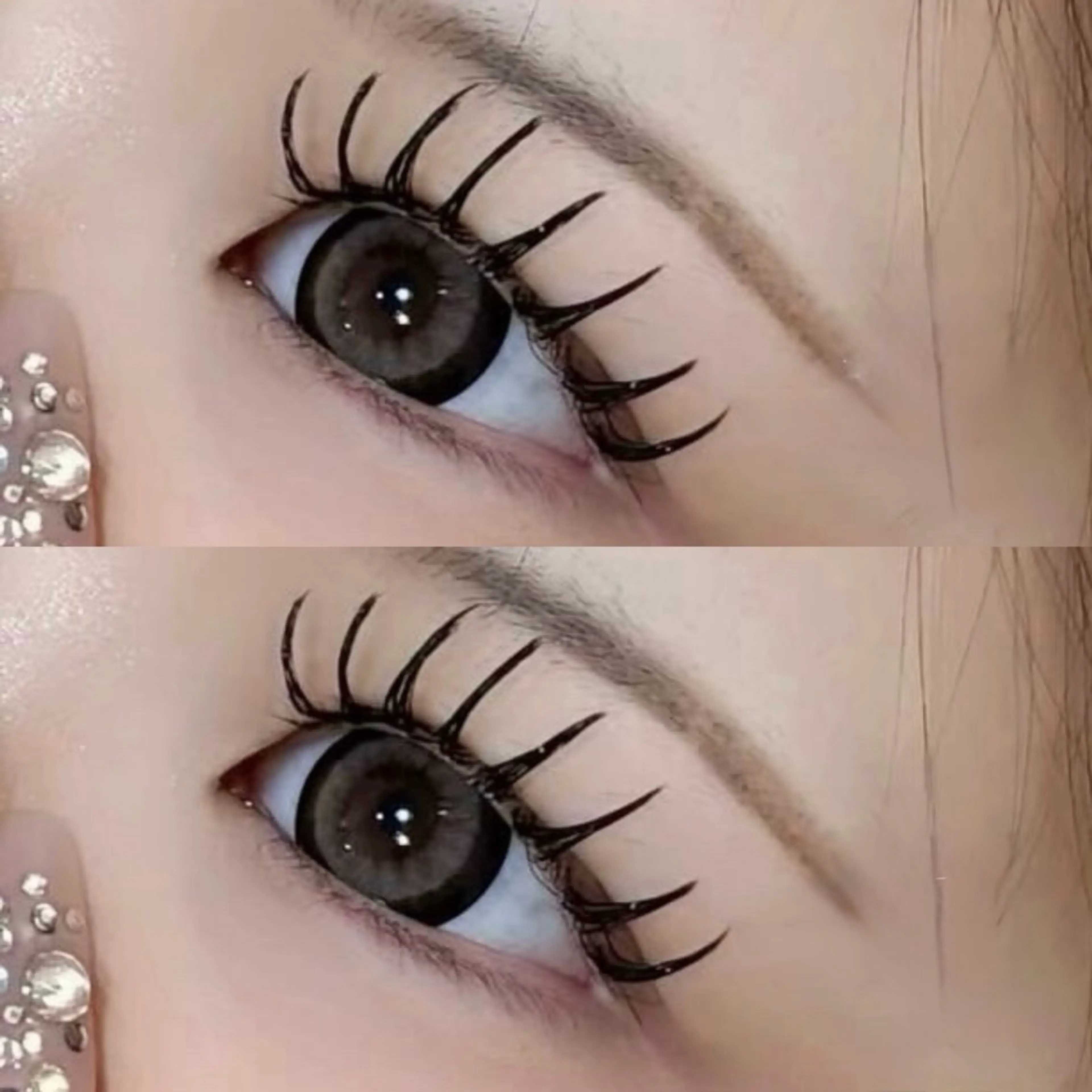 マツエク・マツパ バインドロック マツエク ♥️JiJi ♥️のマツエク・マツパデザイン