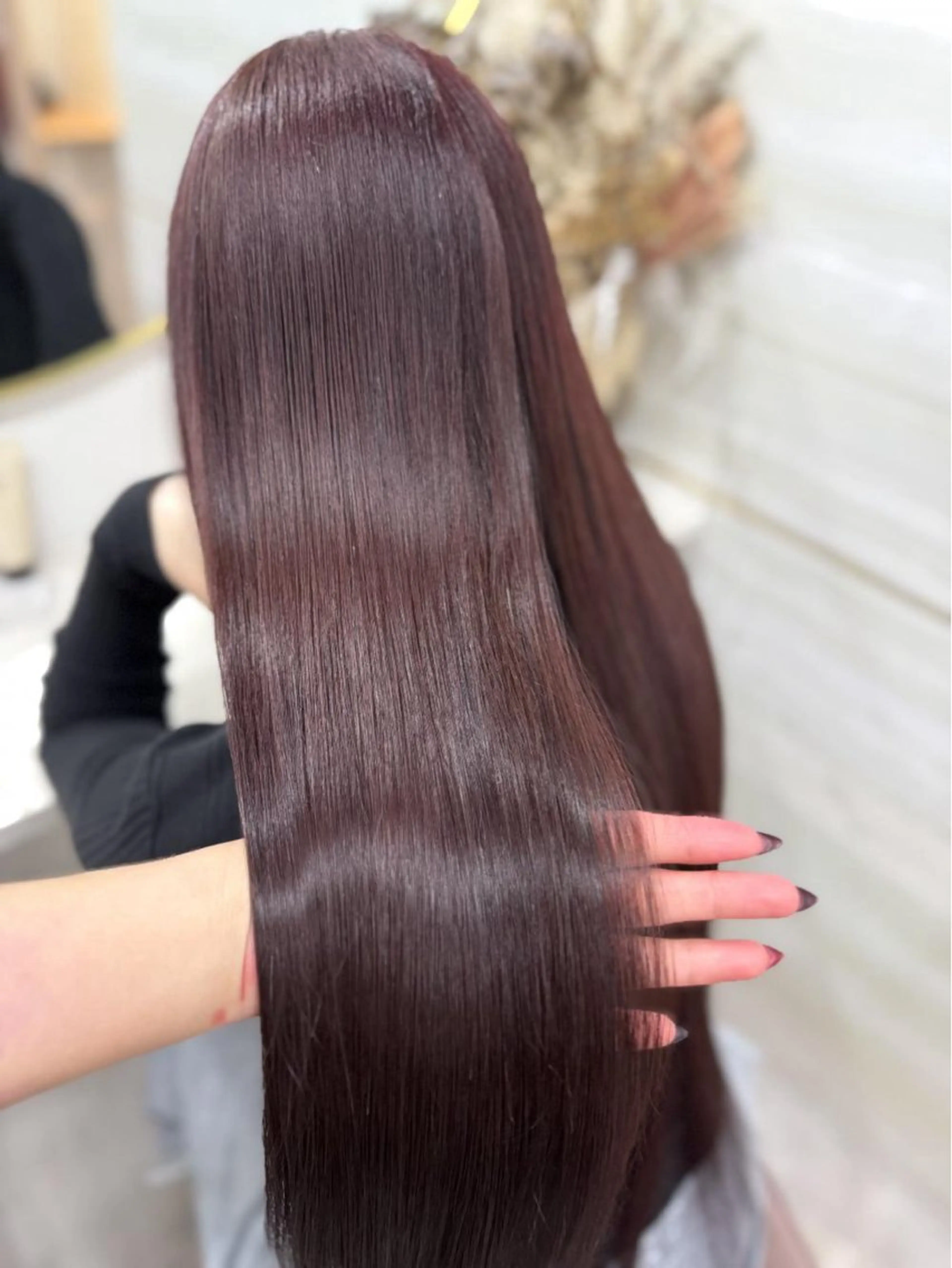 ロング カラー ヘアカラー Maho ブリーチモデル募集中のヘアスタイル