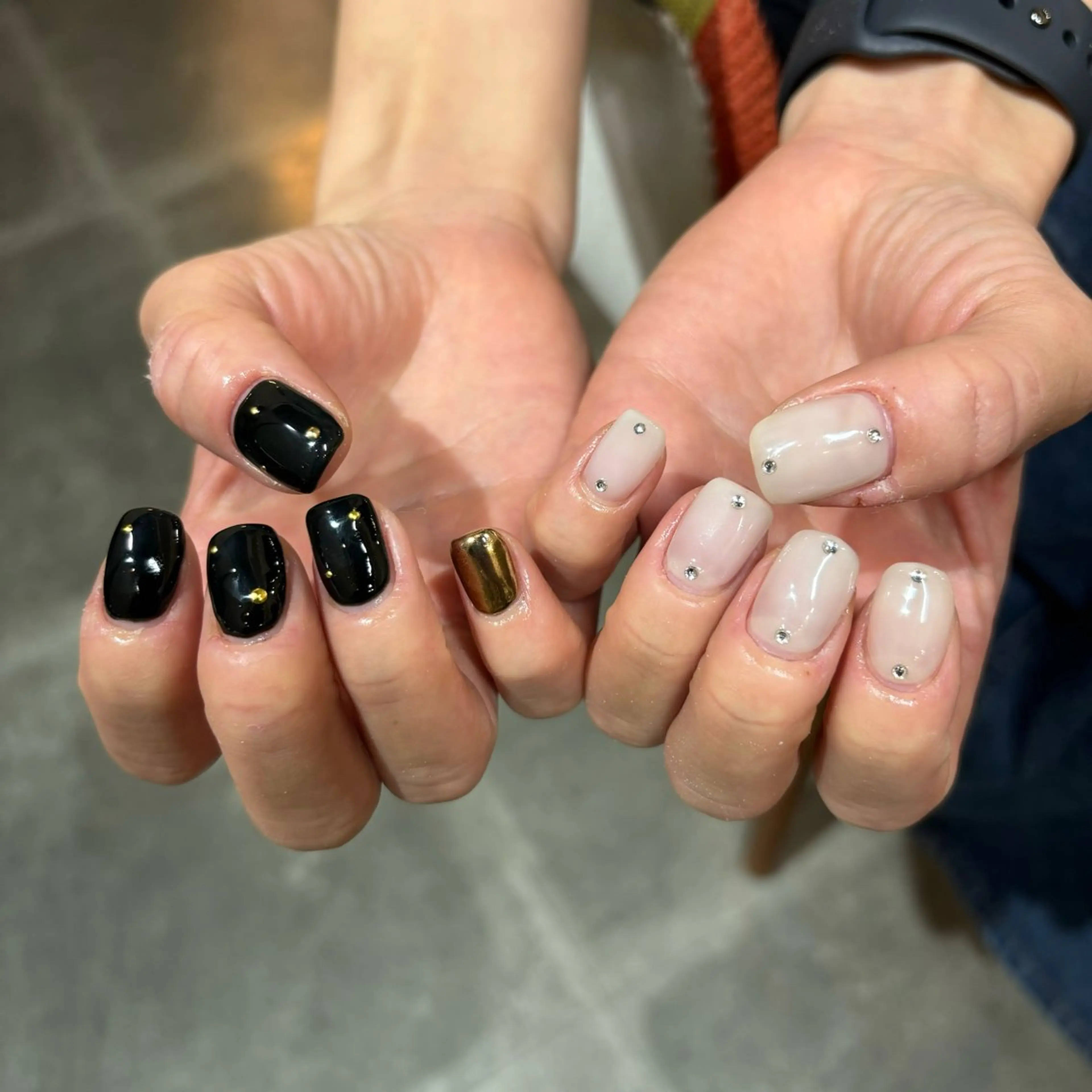 ネイル シンプルネイル SOL所属・SOL　nail イマナカのネイルデザイン