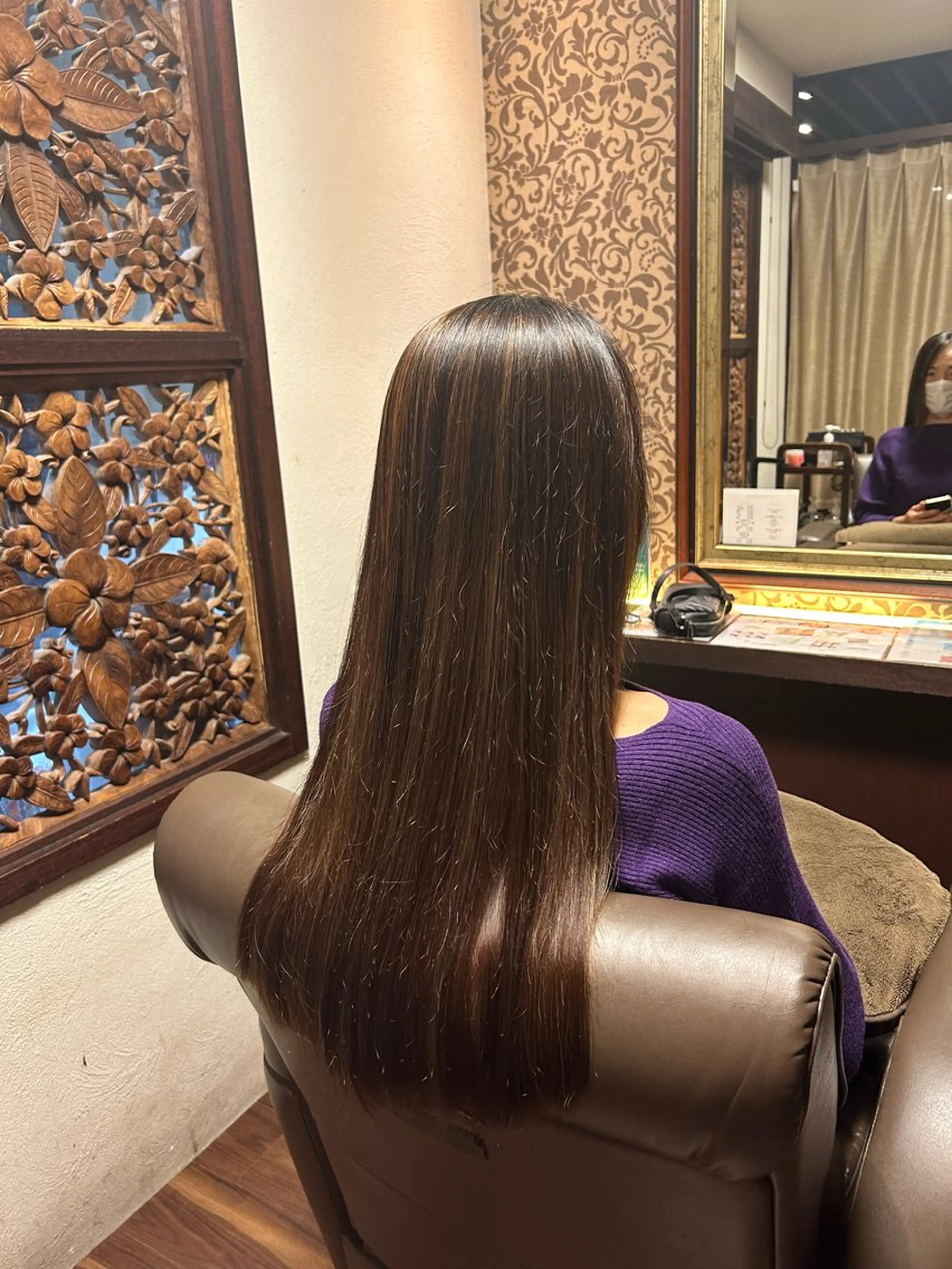 ロング レイヤー/透明感カラ ー/茅ヶ崎/momiのヘアスタイル