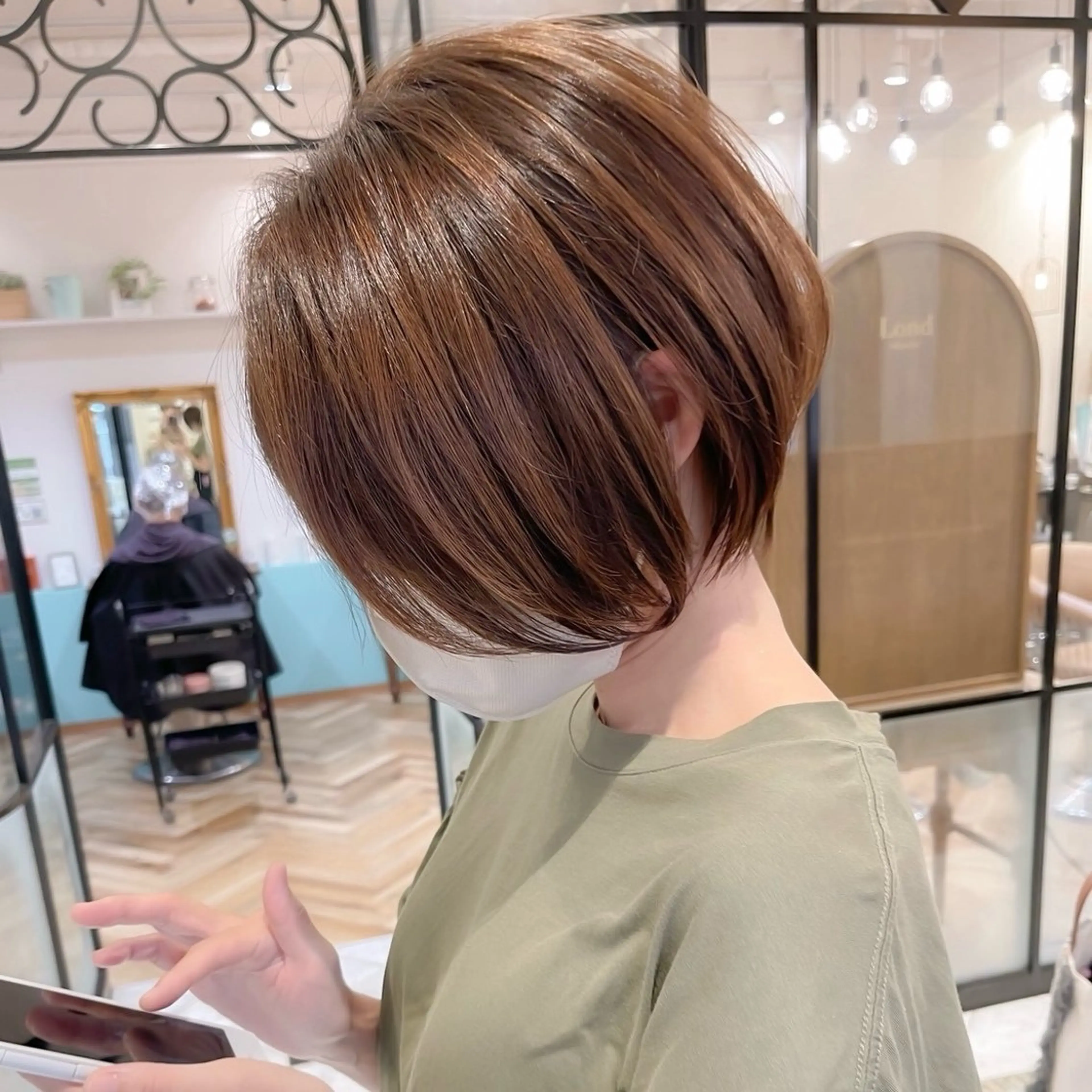 ショート 似合せ/ボブ レイヤー/遼祐のヘアスタイル