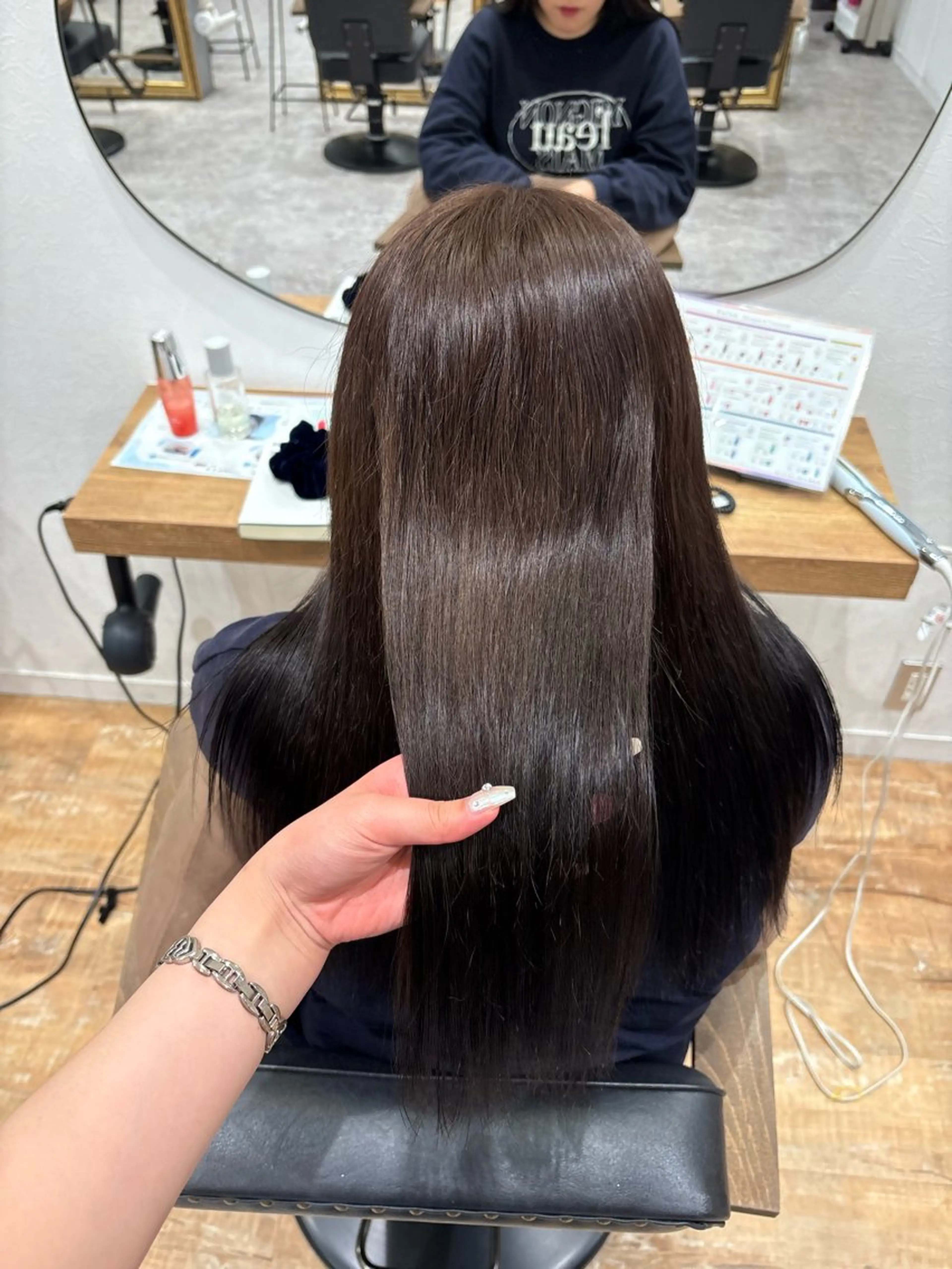 カラー ヘアカラー トリートメント 透明感カラー/ダブル カラー/MAI🎀のヘアスタイル