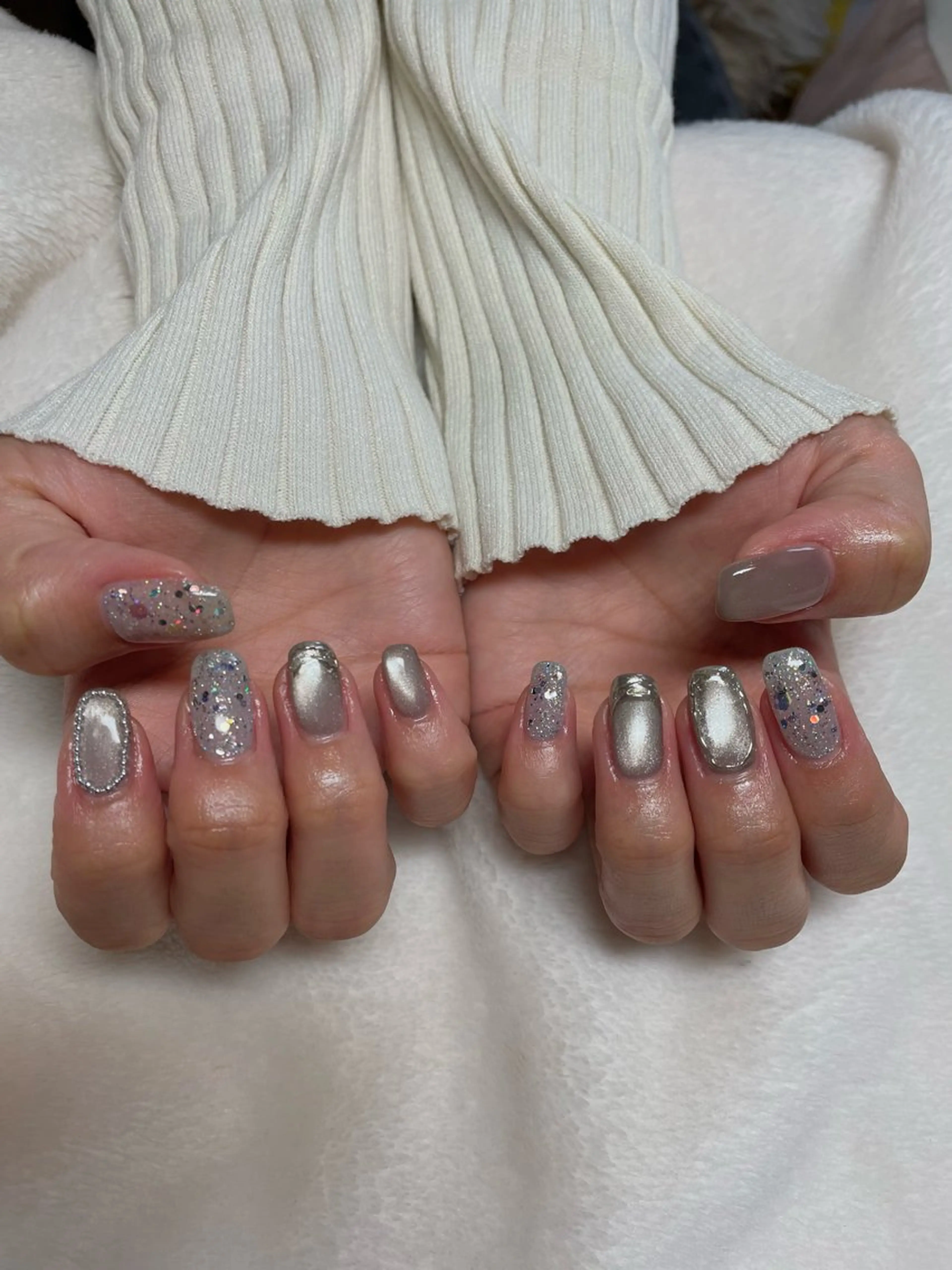 ネイル 持ち込み Ririka　Nail所属・平下 華のネイルデザイン