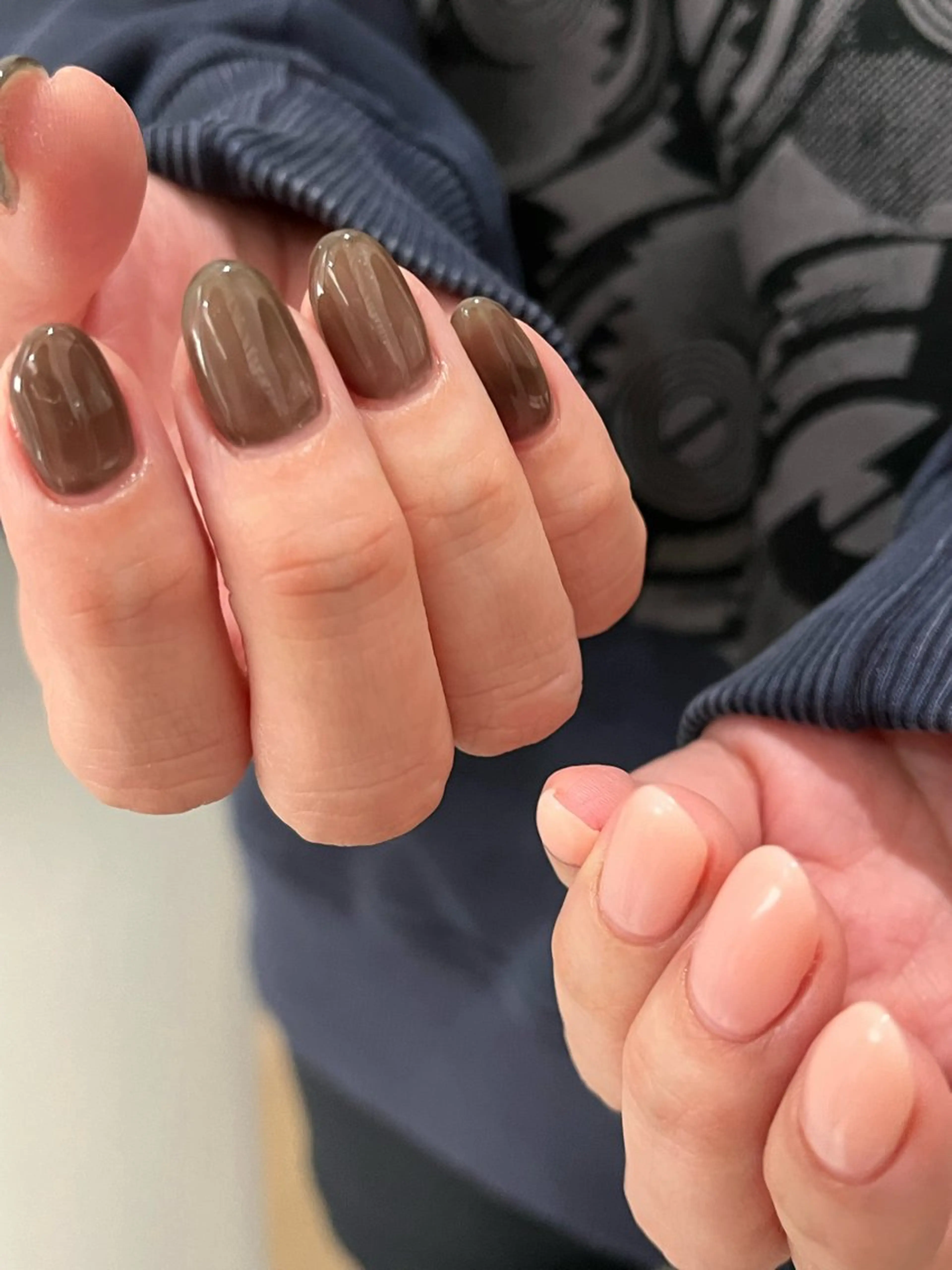 ネイル ワンカラーネイル 深澤 月琉のネイルデザイン