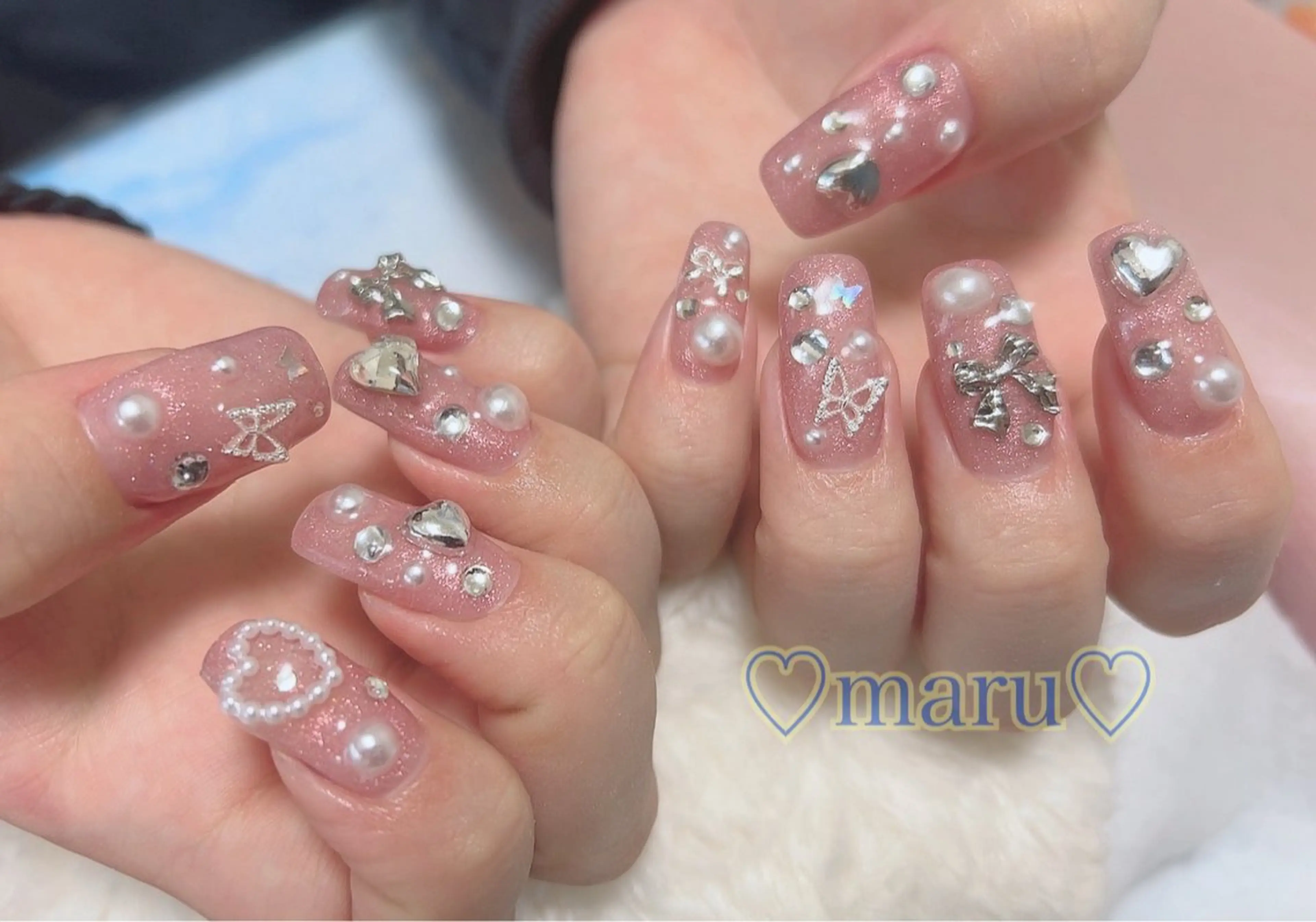 ネイル 持ち込み ハンドネイル フットネイル まるみ ♡のその他イメージ