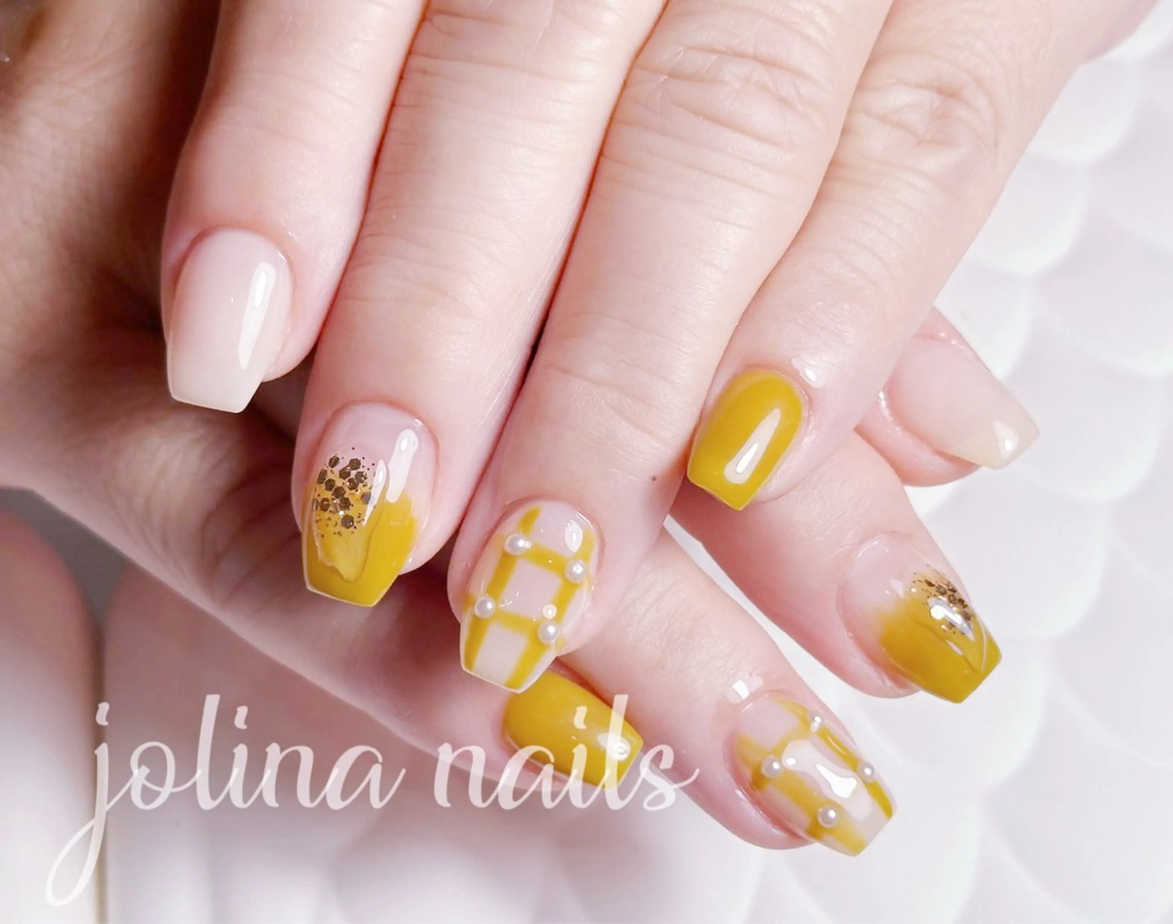 ネイル ハンドネイル ハンドケア jolina nails鶴見店のネイルデザイン