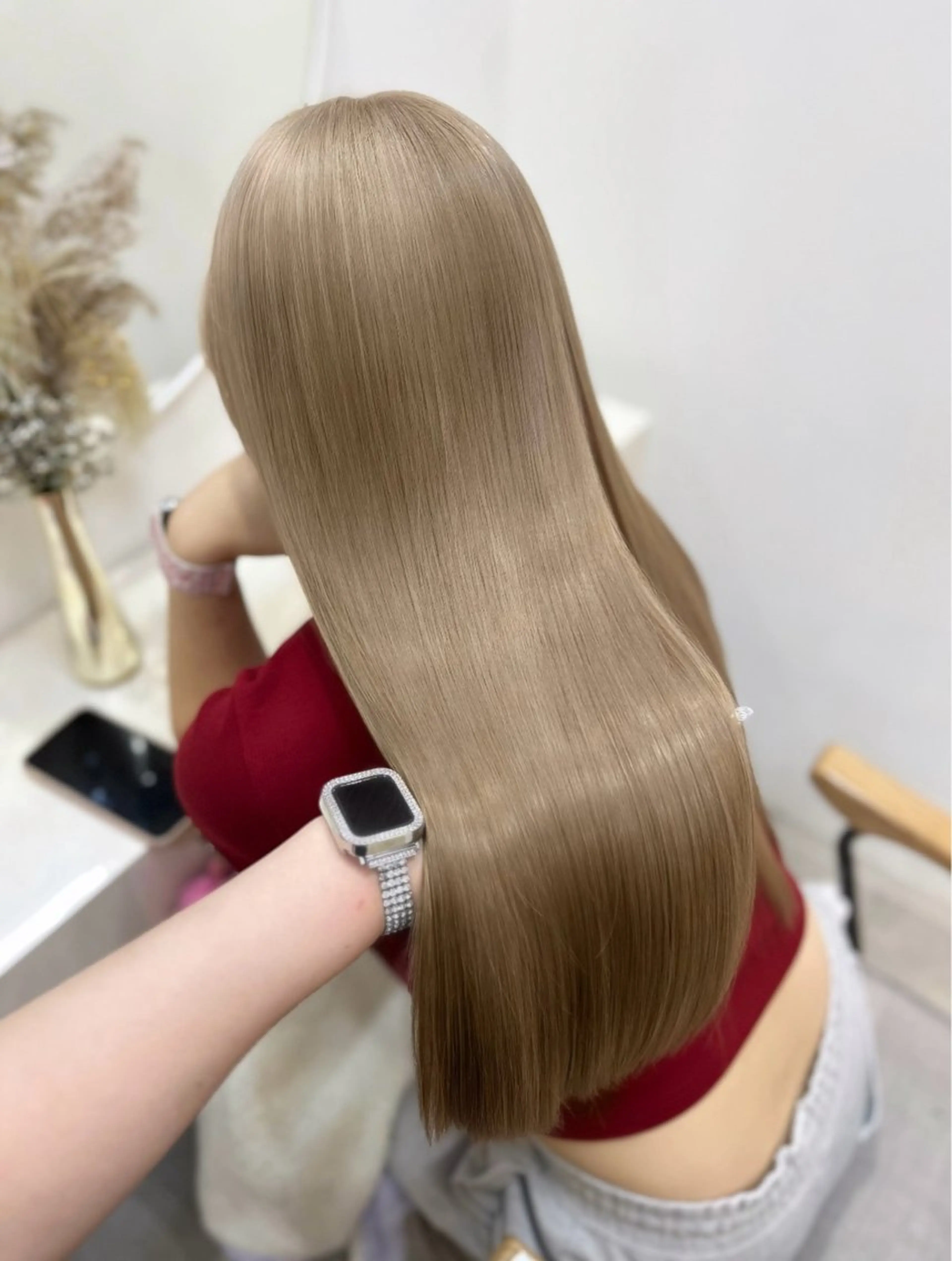 ロング カラー 🎀sakura🎀 艶髪/韓国/ワンホンのヘアスタイル