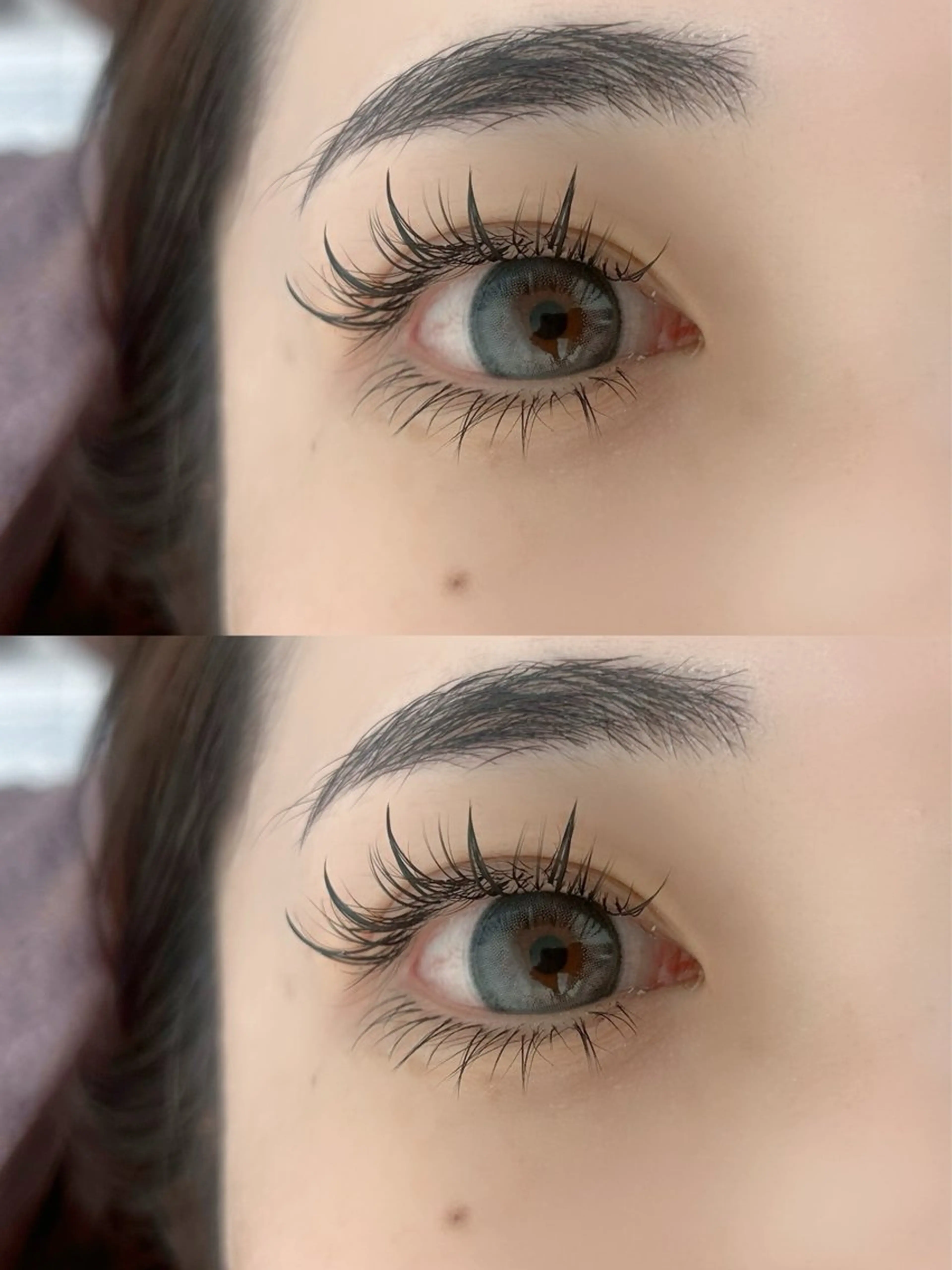 マツエク・マツパ 付け放題 バインドロック カラーマツエク フラットラッシュ 韓国風マツエク マツエク Ｍ salon アイラッシュのマツエク・マツパデザイン