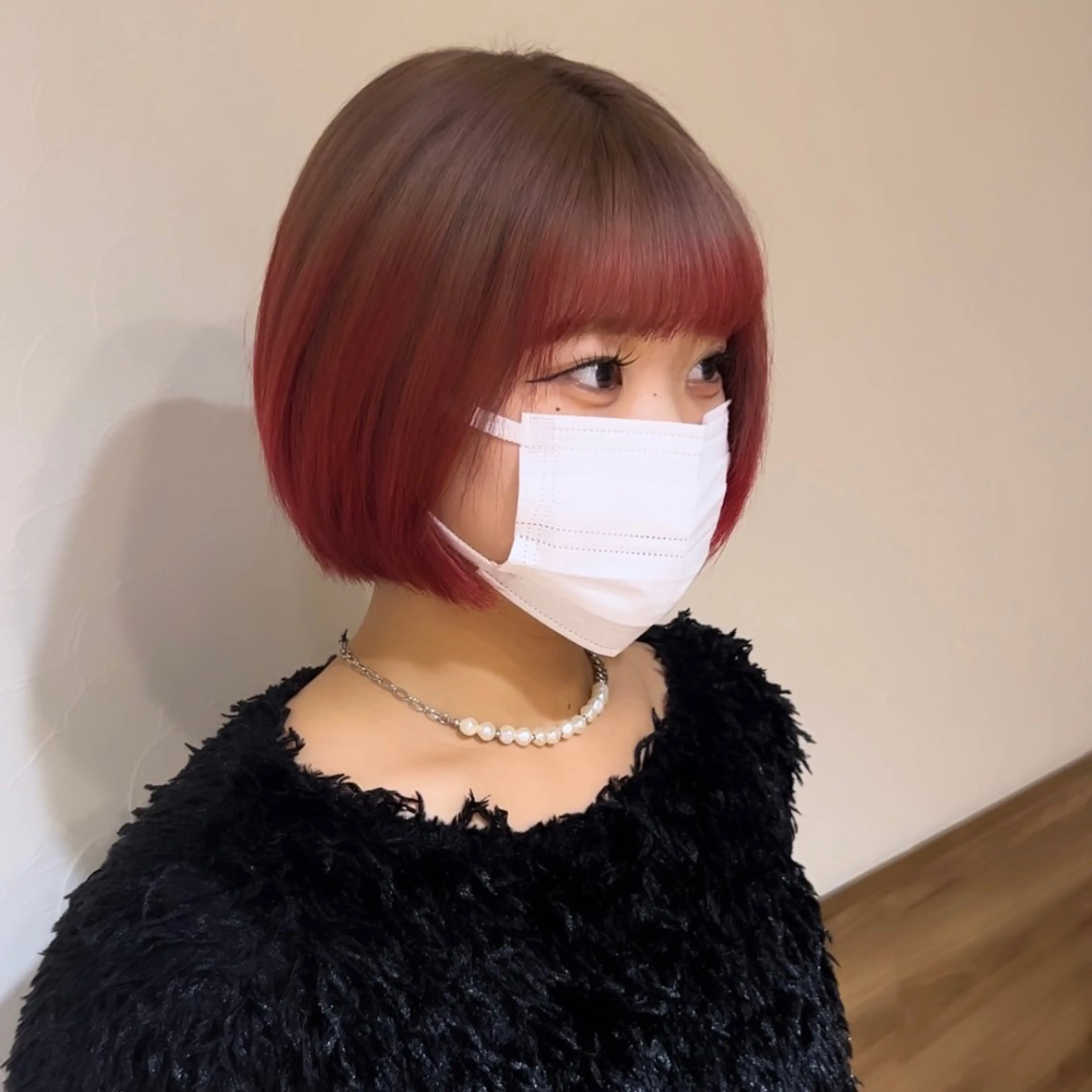 ミディアム カラー デザインカラー 🥨HAZUKiのヘアスタイル