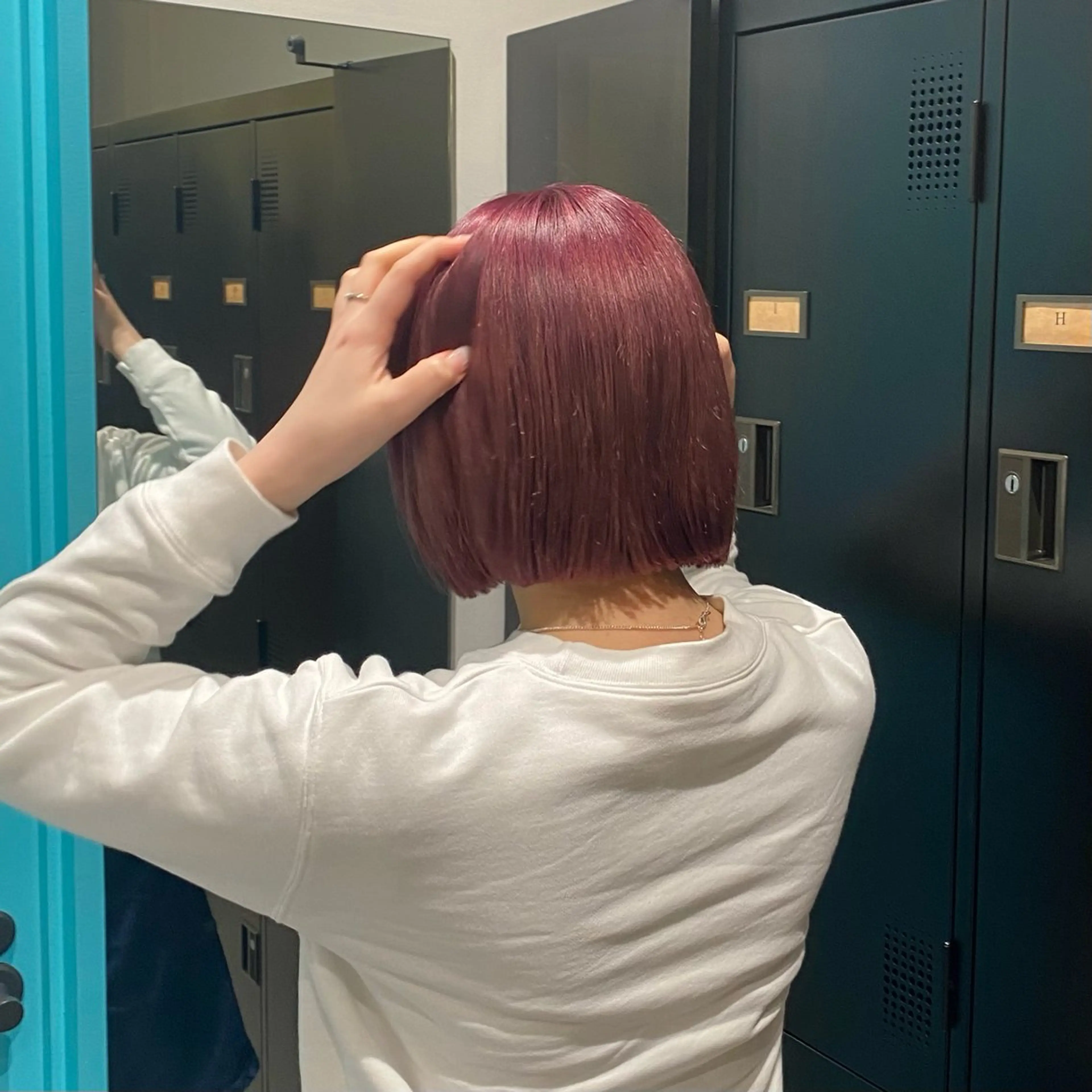 カラー カット ヘアカラー 韓国ヘア AINA🐱のヘアスタイル