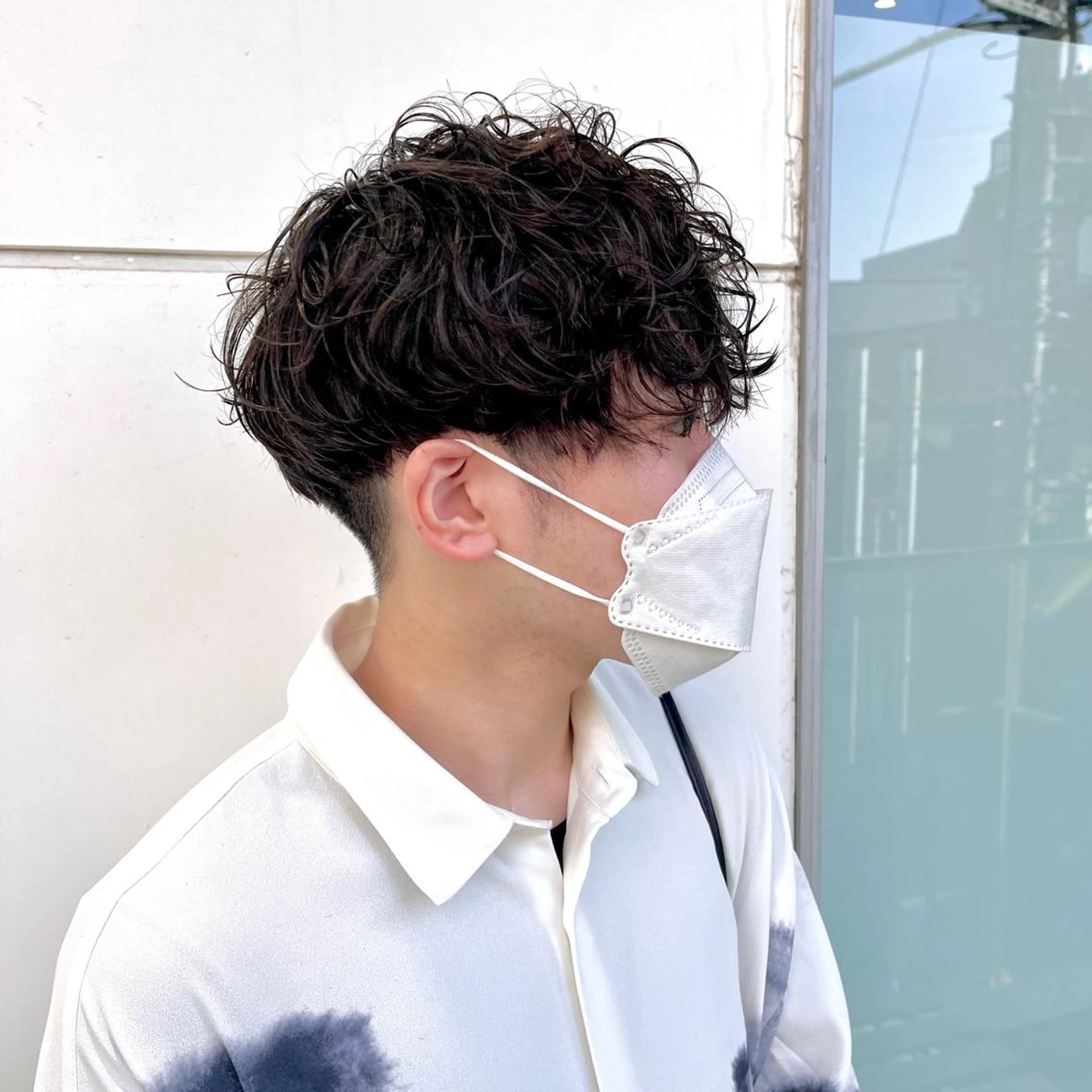 パーマ メンズ うるツヤハイトーン✨ /西川郁巳のヘアスタイル