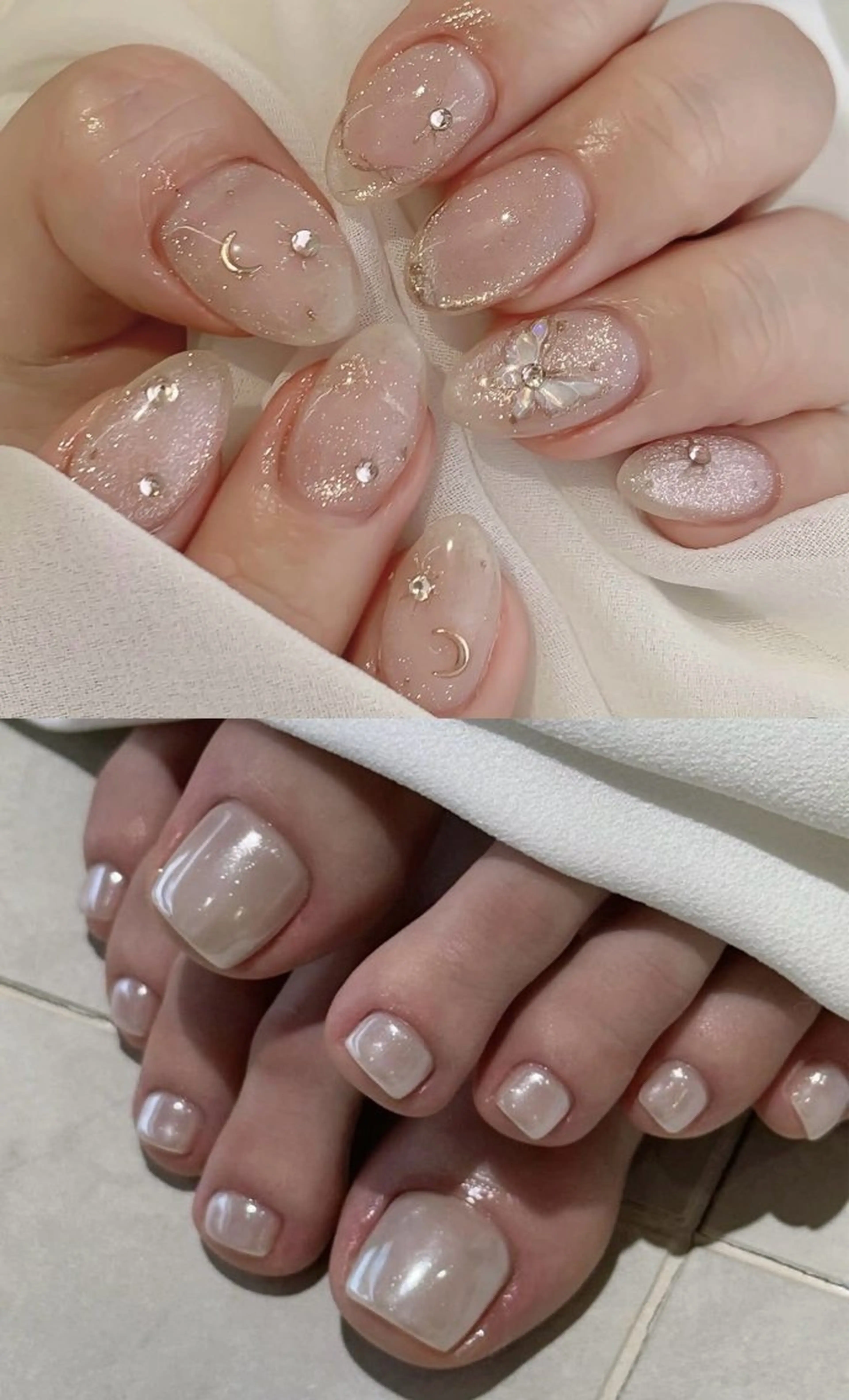 💎【人気No.1】ハンドやり放題＋フットワンカラーセット💎《フィルイン対応／パラジェル変更OK》の写真