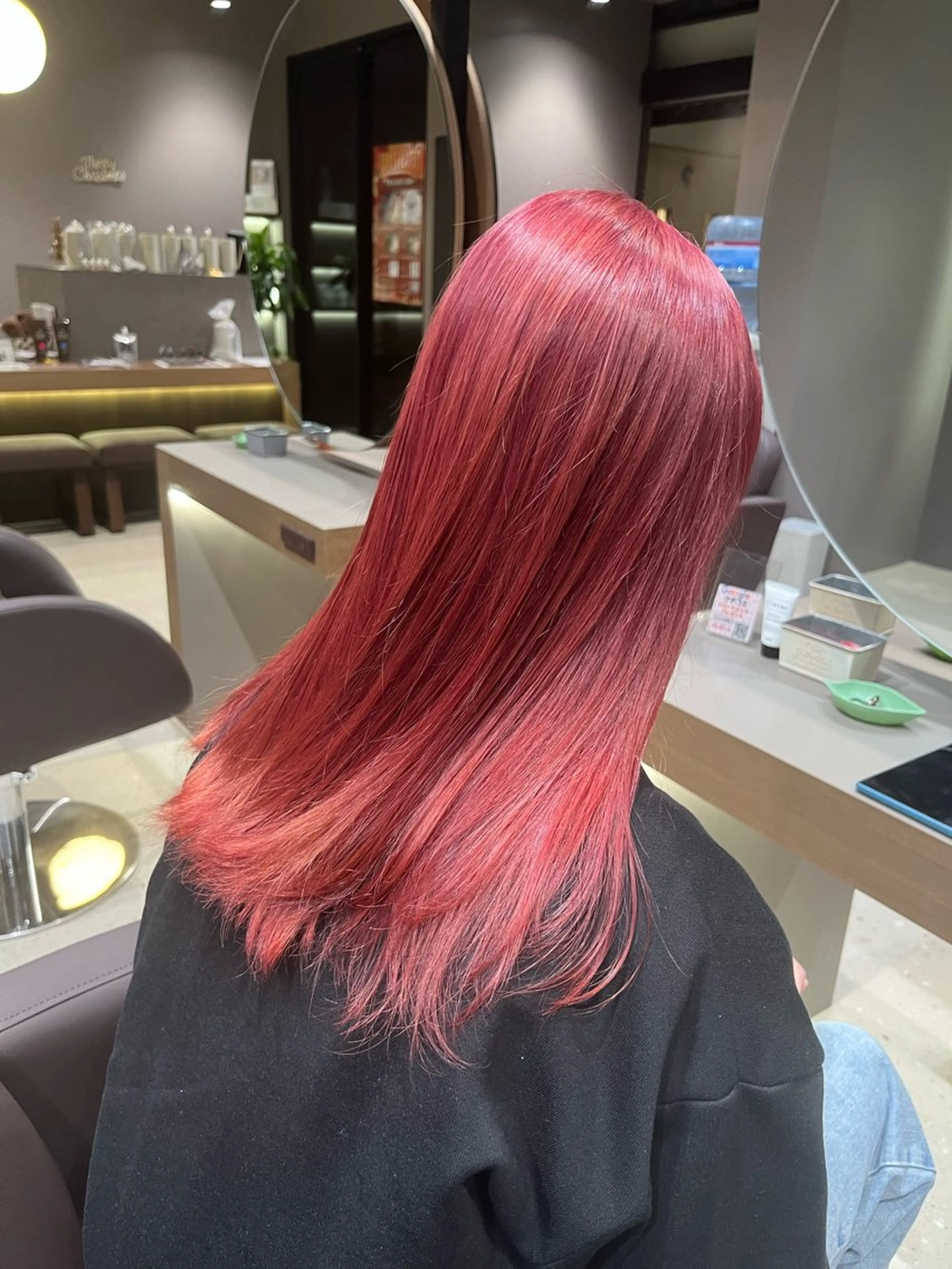 ミディアム カラー ヘアカラー 🎀 おばま みゆう 🌼のヘアスタイル