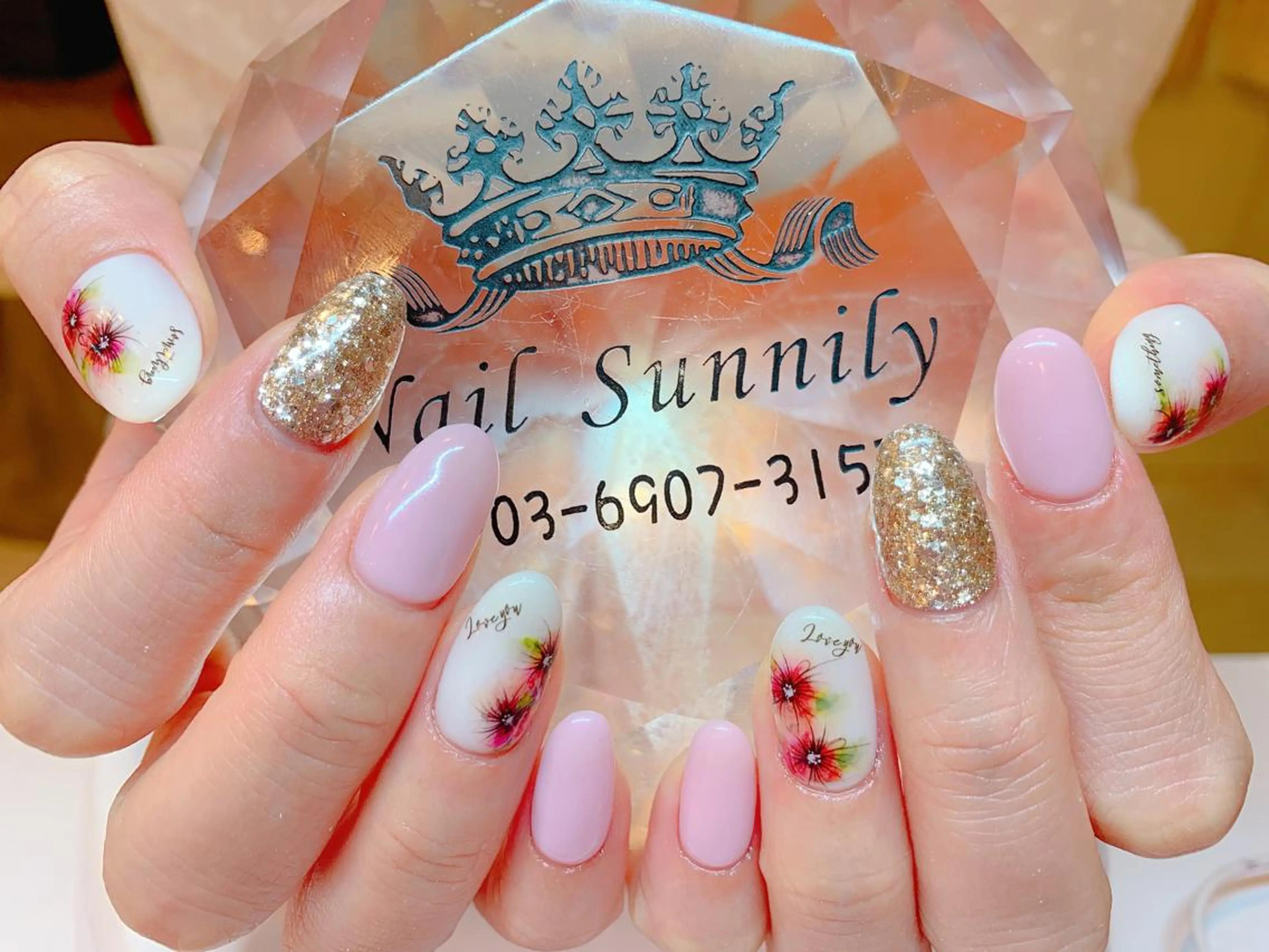 ネイル 長さだし専門店 M2　rikaのネイルデザイン