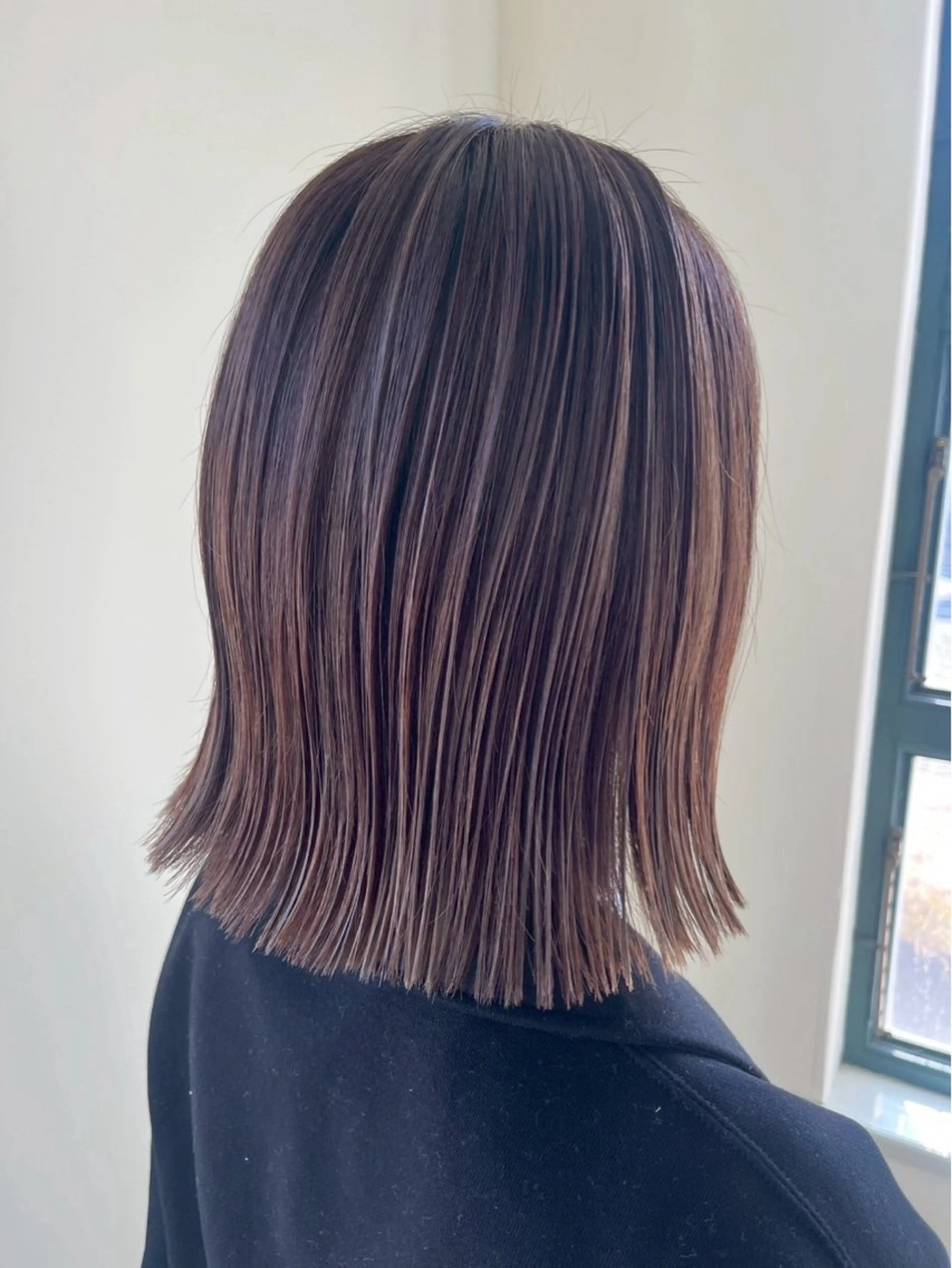 ミディアム 古川 心のヘアスタイル