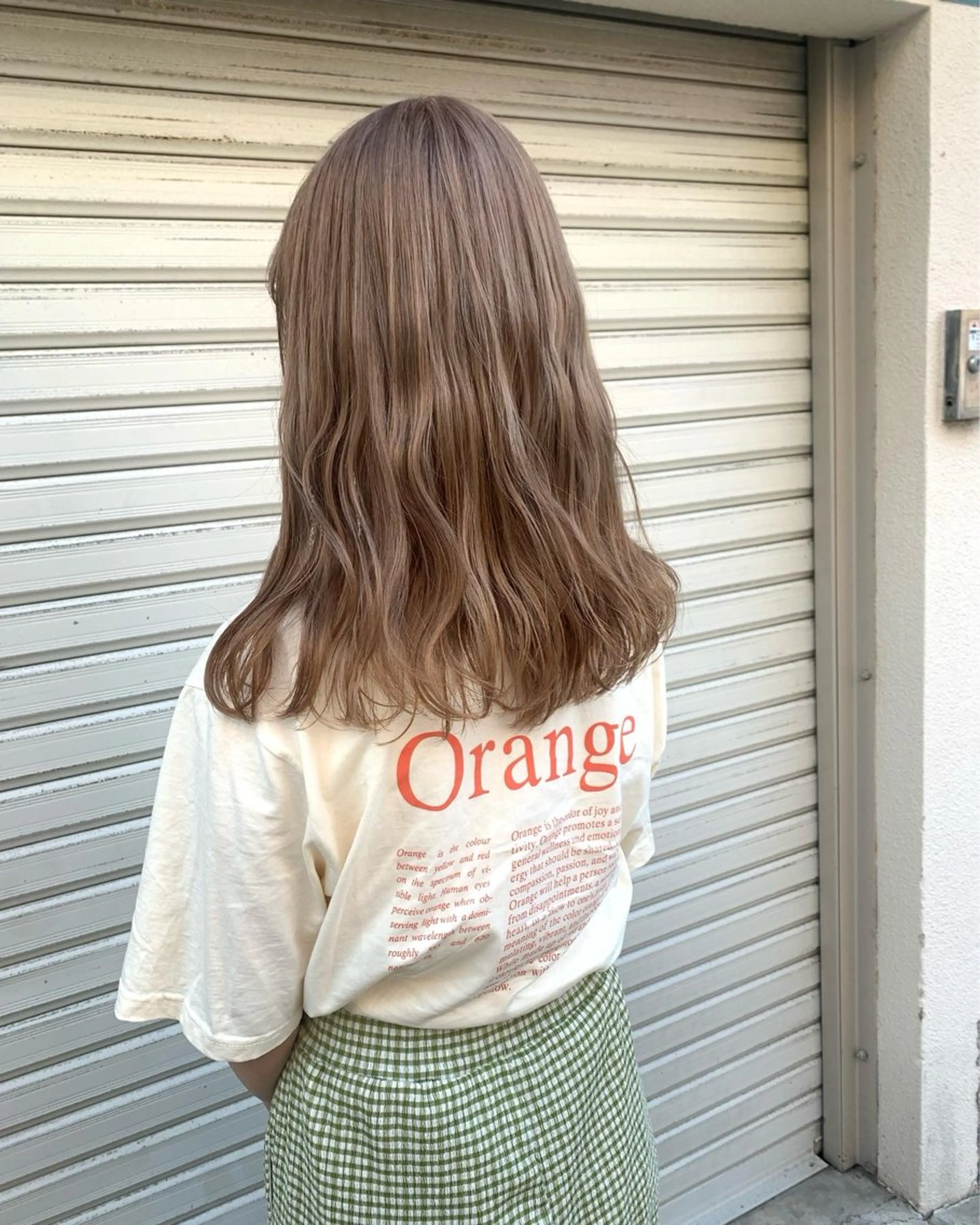 ロング カラー ヘアカラー nanami🏷🤎 ふんわりカラーのヘアスタイル