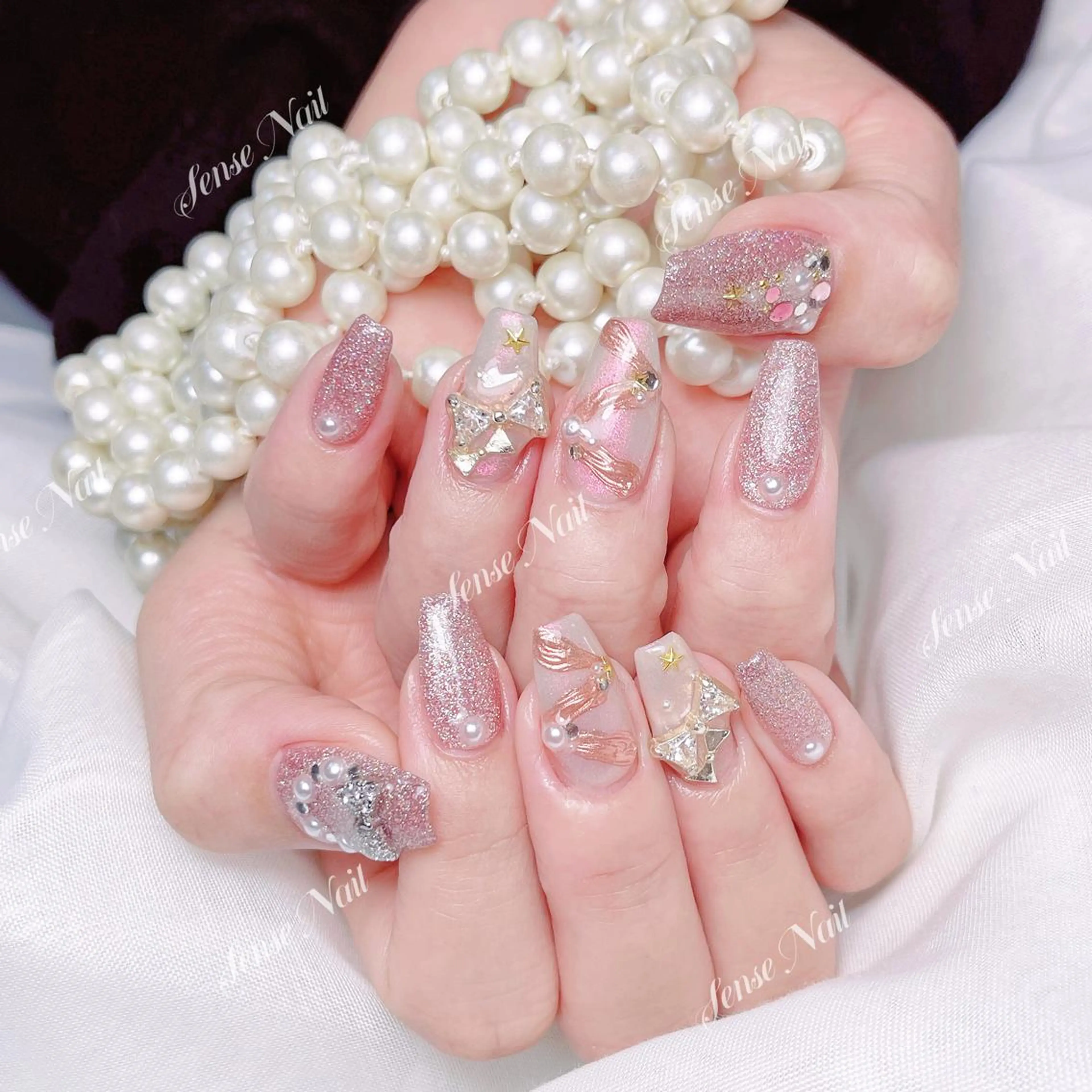 ネイル ハンドネイル ハンドケア 🎀Sense Nail渋谷店🎀のネイルデザイン