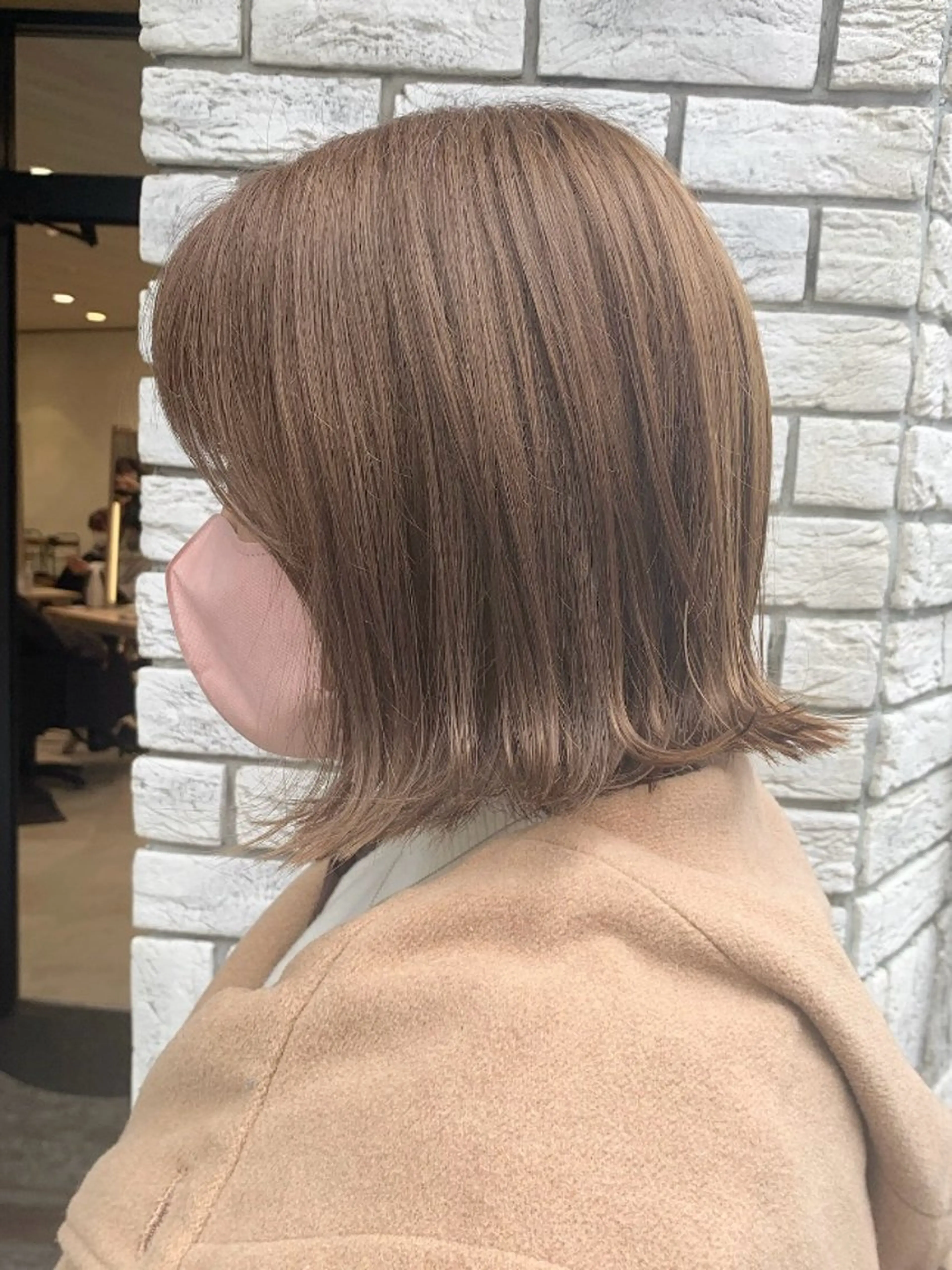 ショート カラー ヘアカラー 艶カラー/暖色カラー /透明感/ryutoのヘアスタイル