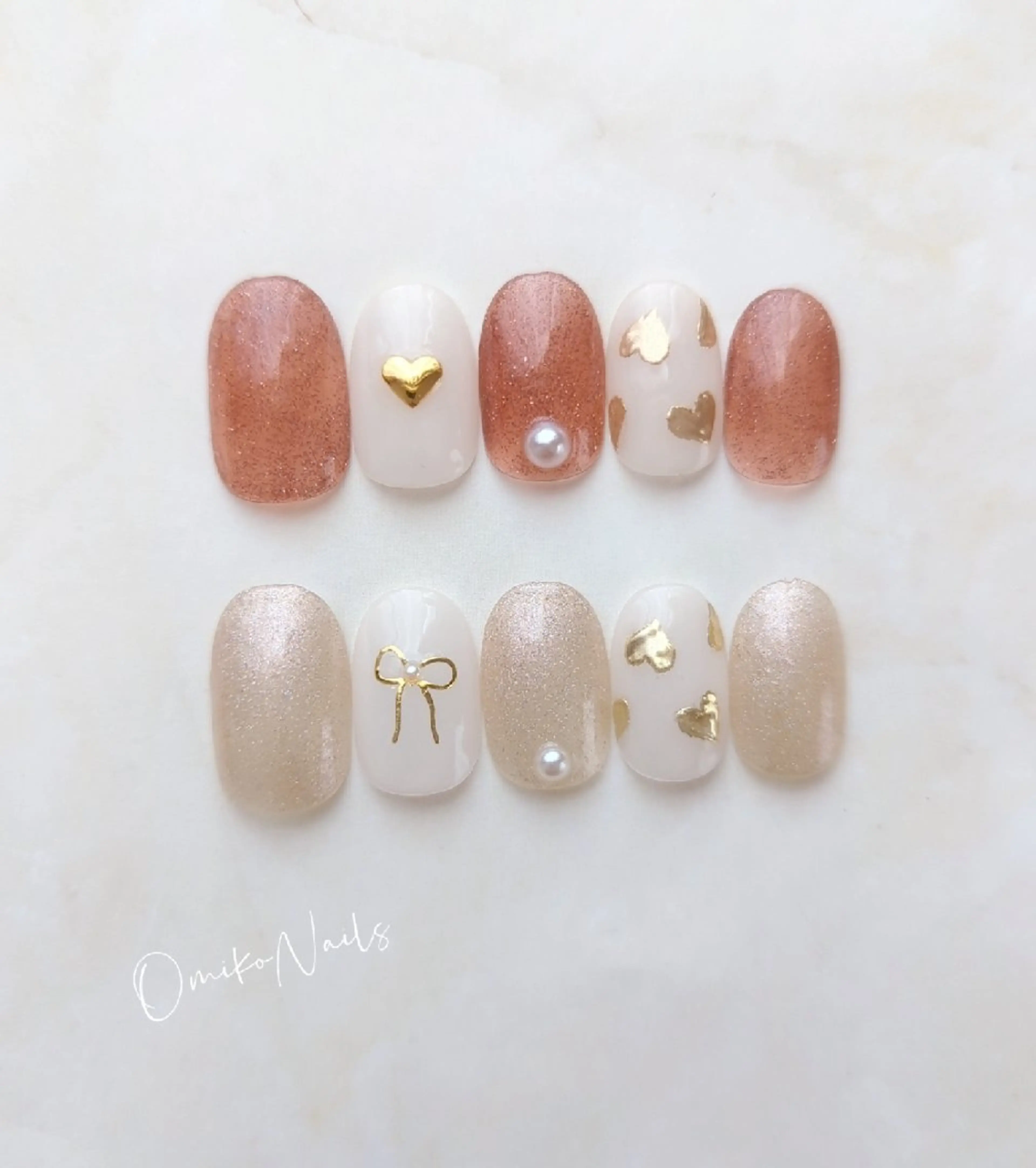 ネイル バレンタイン ハンドネイル 所沢の小さなネイル屋さん所属・所沢の小さな ネイル屋さんのネイルデザイン