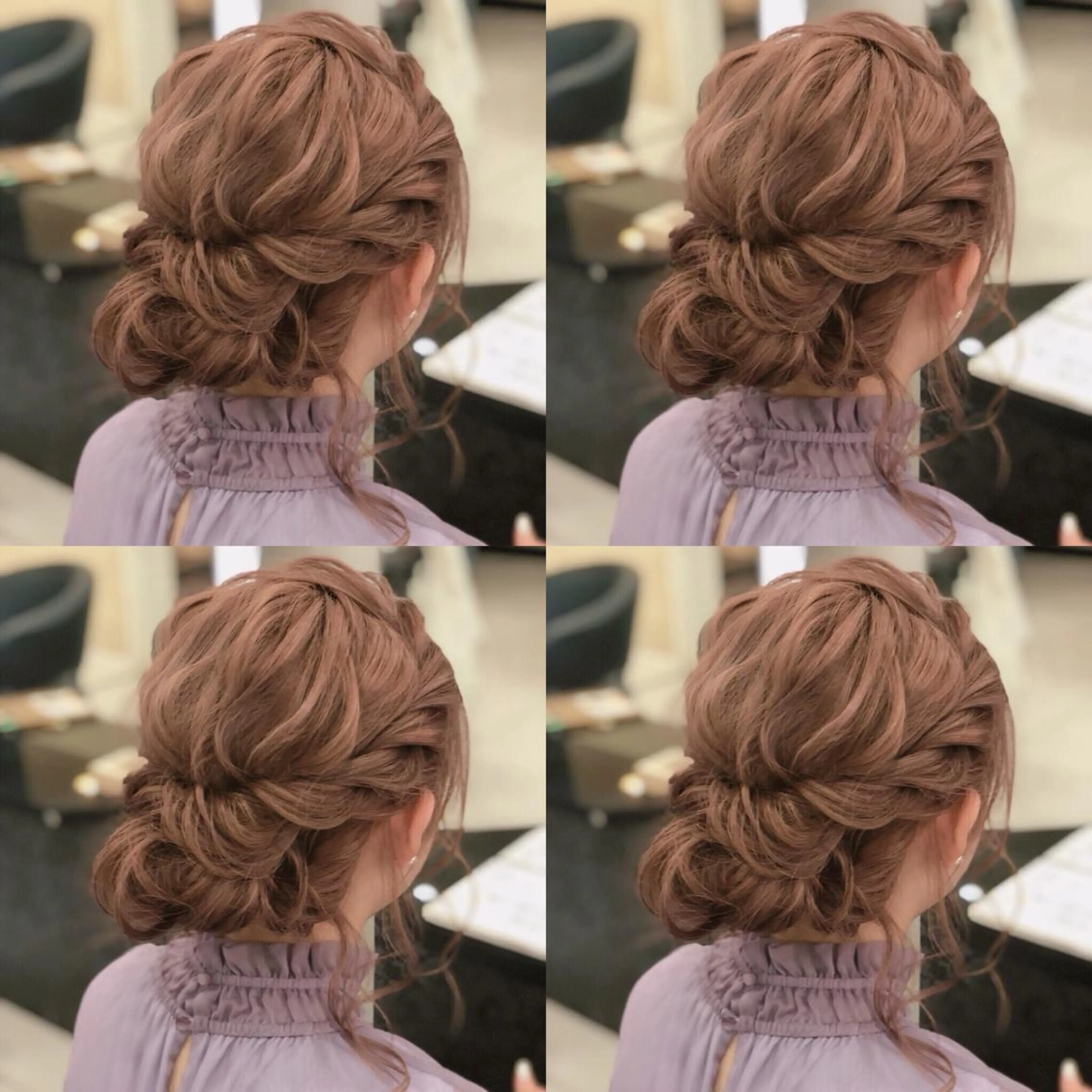 ミディアム ヘアアレンジ ヘアセット 🌷MAYU 🌷のヘアスタイル