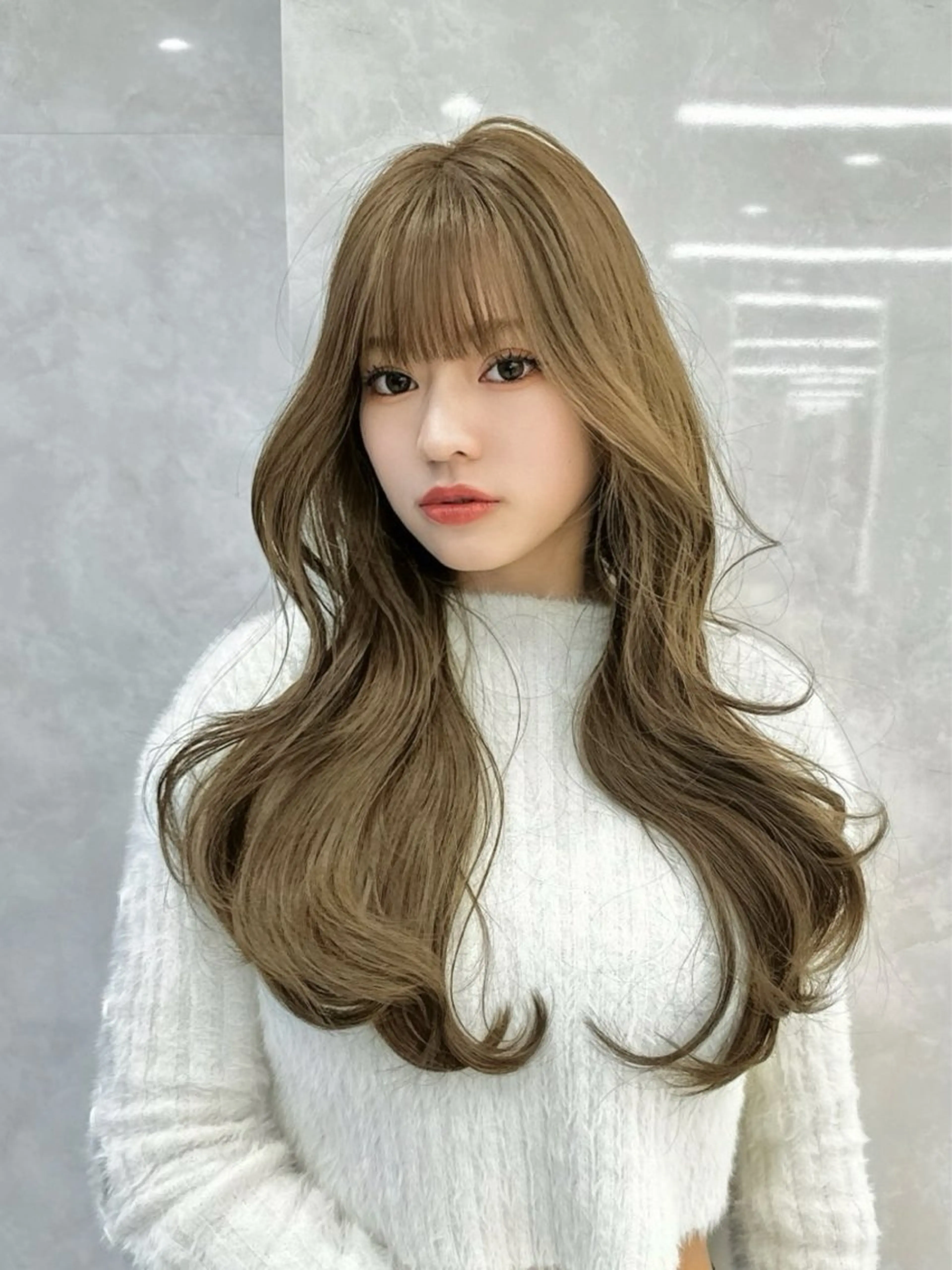 ロング 森田 真由香のヘアスタイル