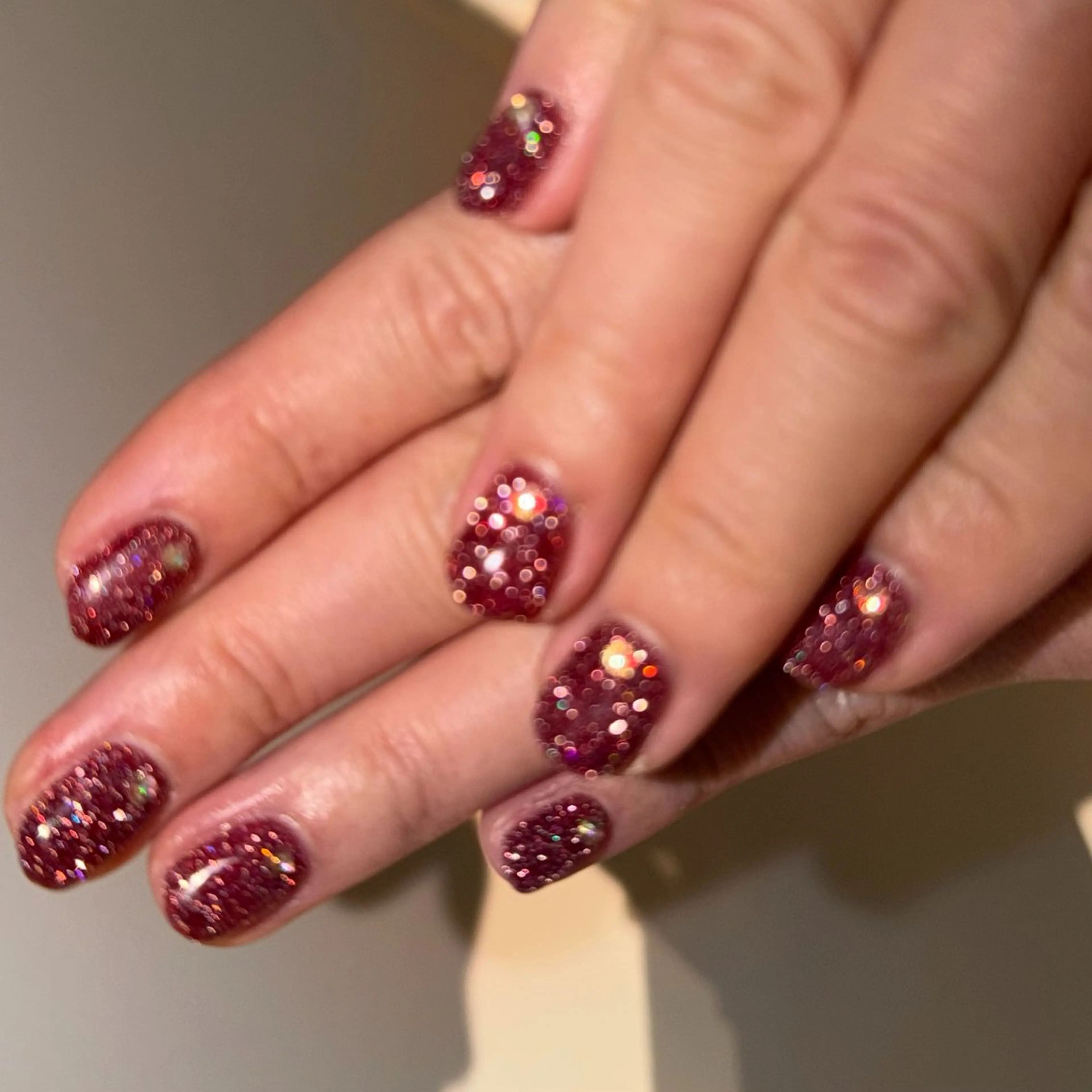 ネイル フラッシュネイル ラメ(グリッター) ワンカラーネイル ハンドネイル mori yuina ┆͓̽ NUDGEのネイルデザイン