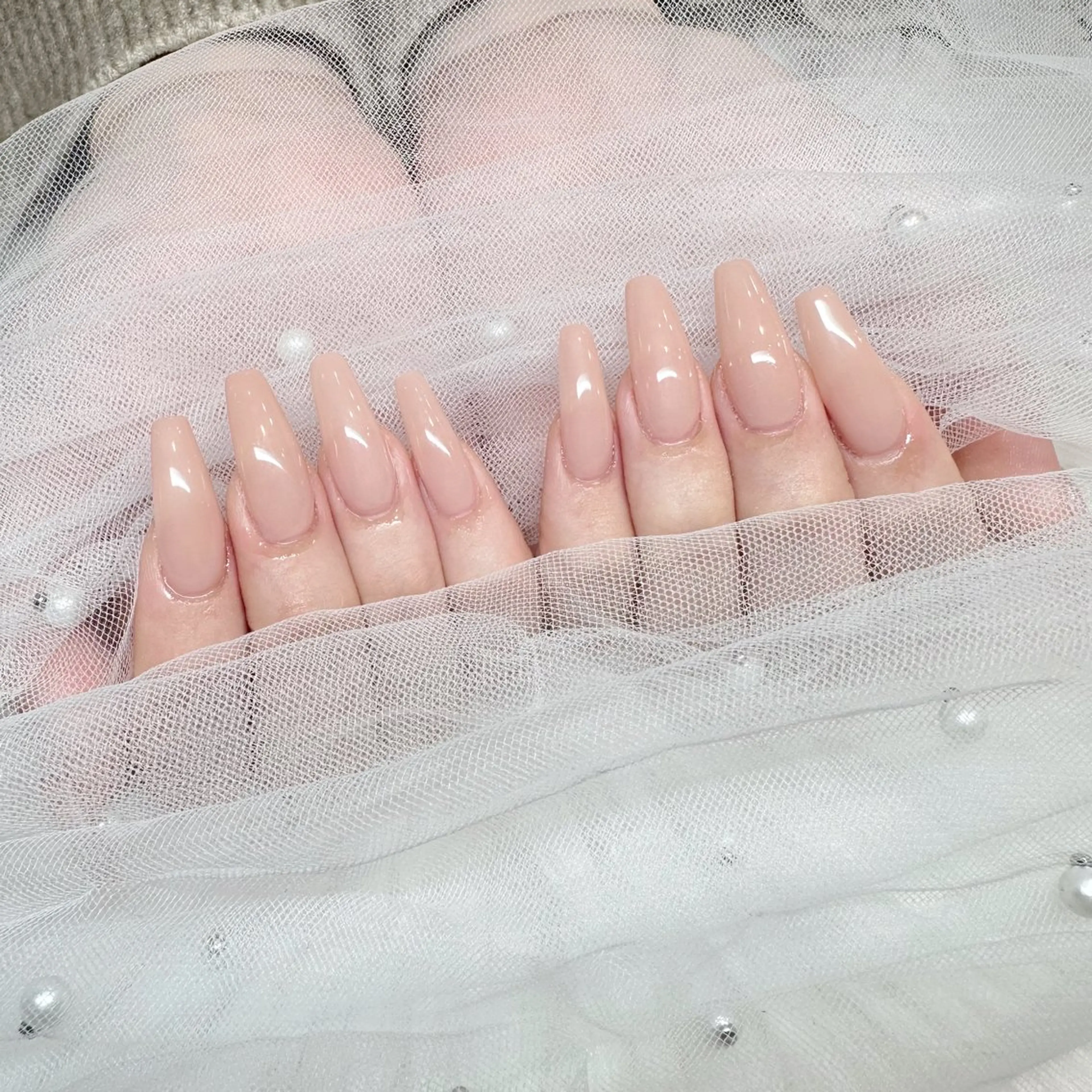 【初回オフ無料・フィルイン対応・パラジェル】🪞ワンカラーorラメグラ🪞の写真