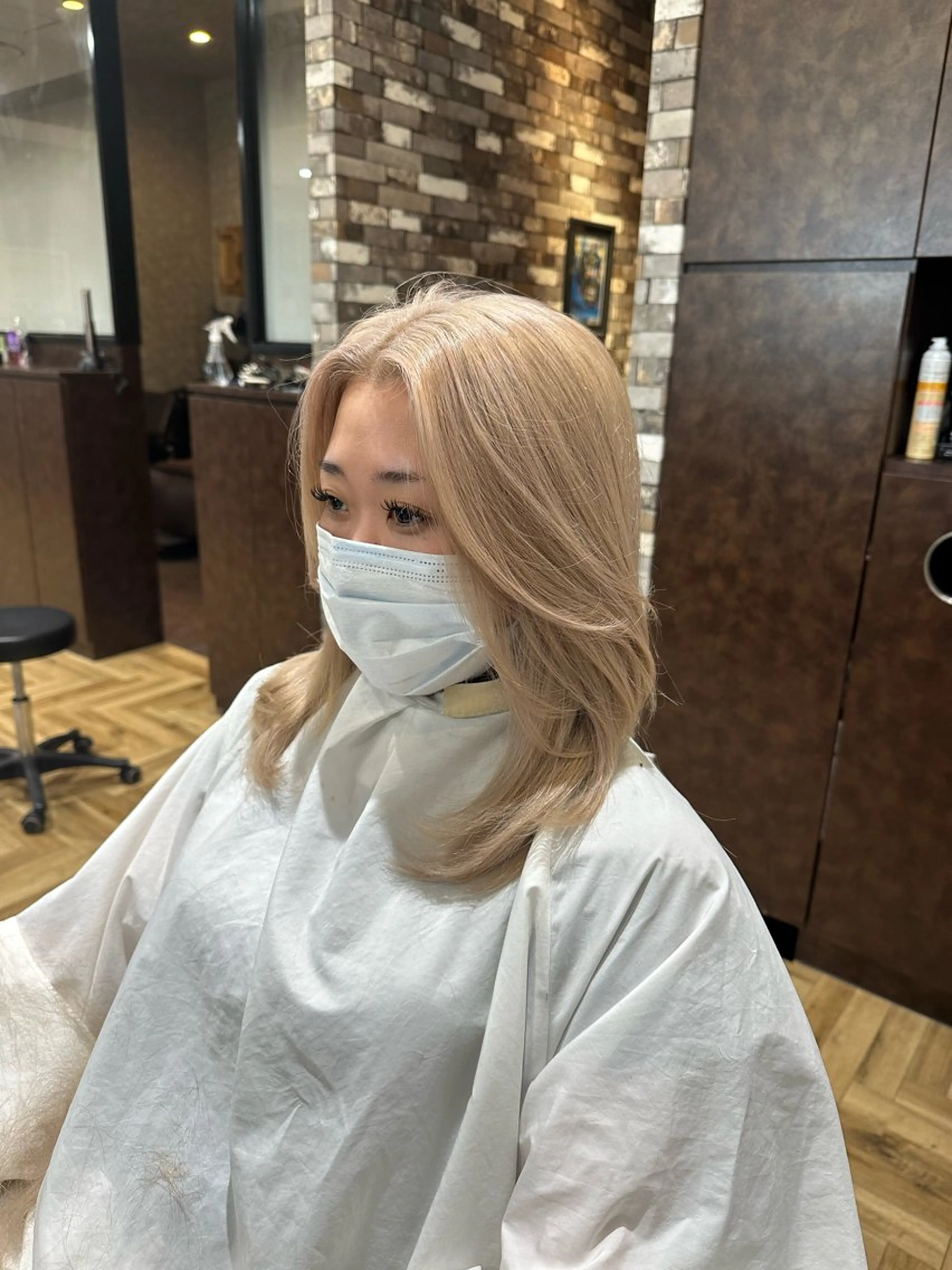 セミロング arl 豊田店のヘアスタイル