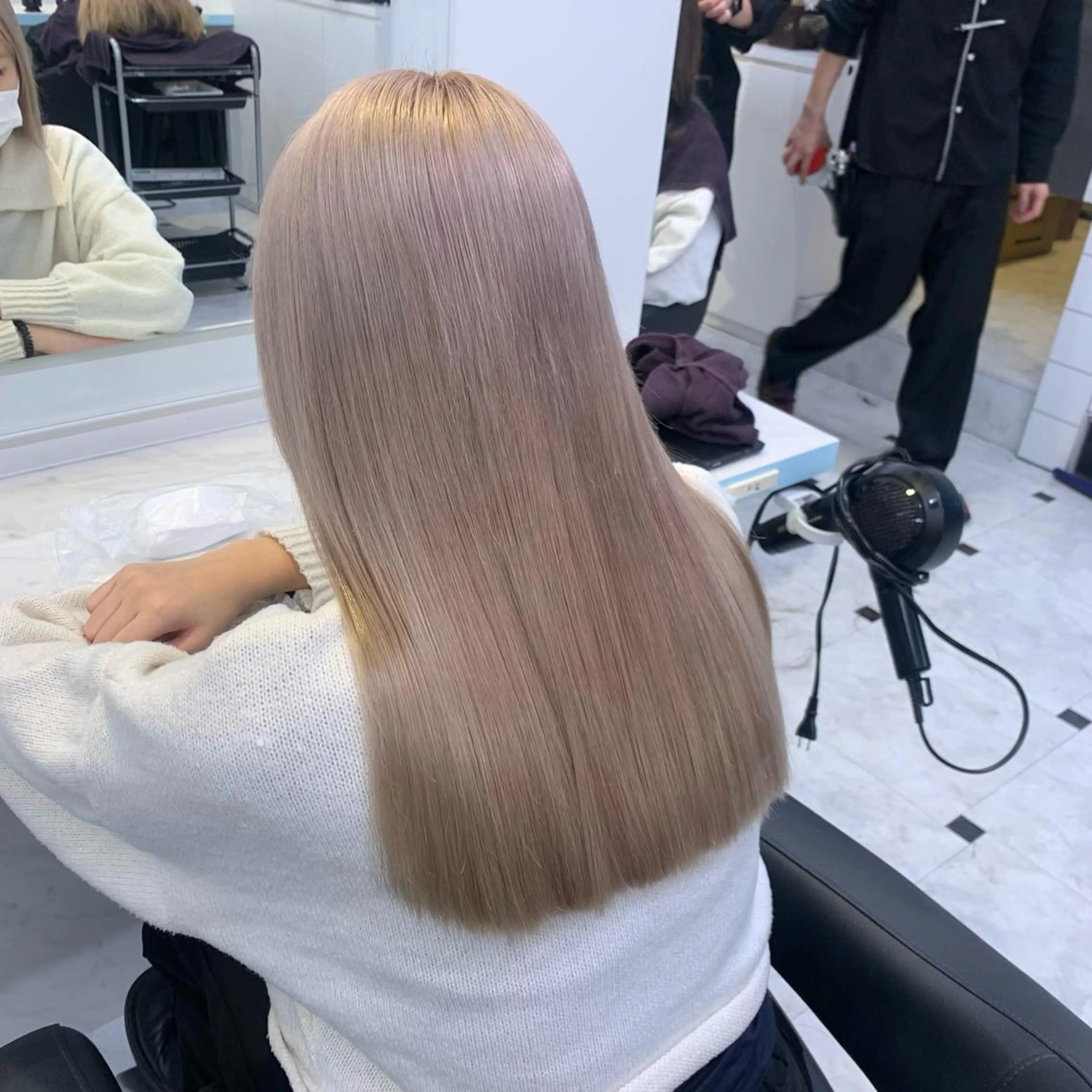 ロング カラー ヘアカラー 🎨透明感モテカラー DAIKI🎨のヘアスタイル