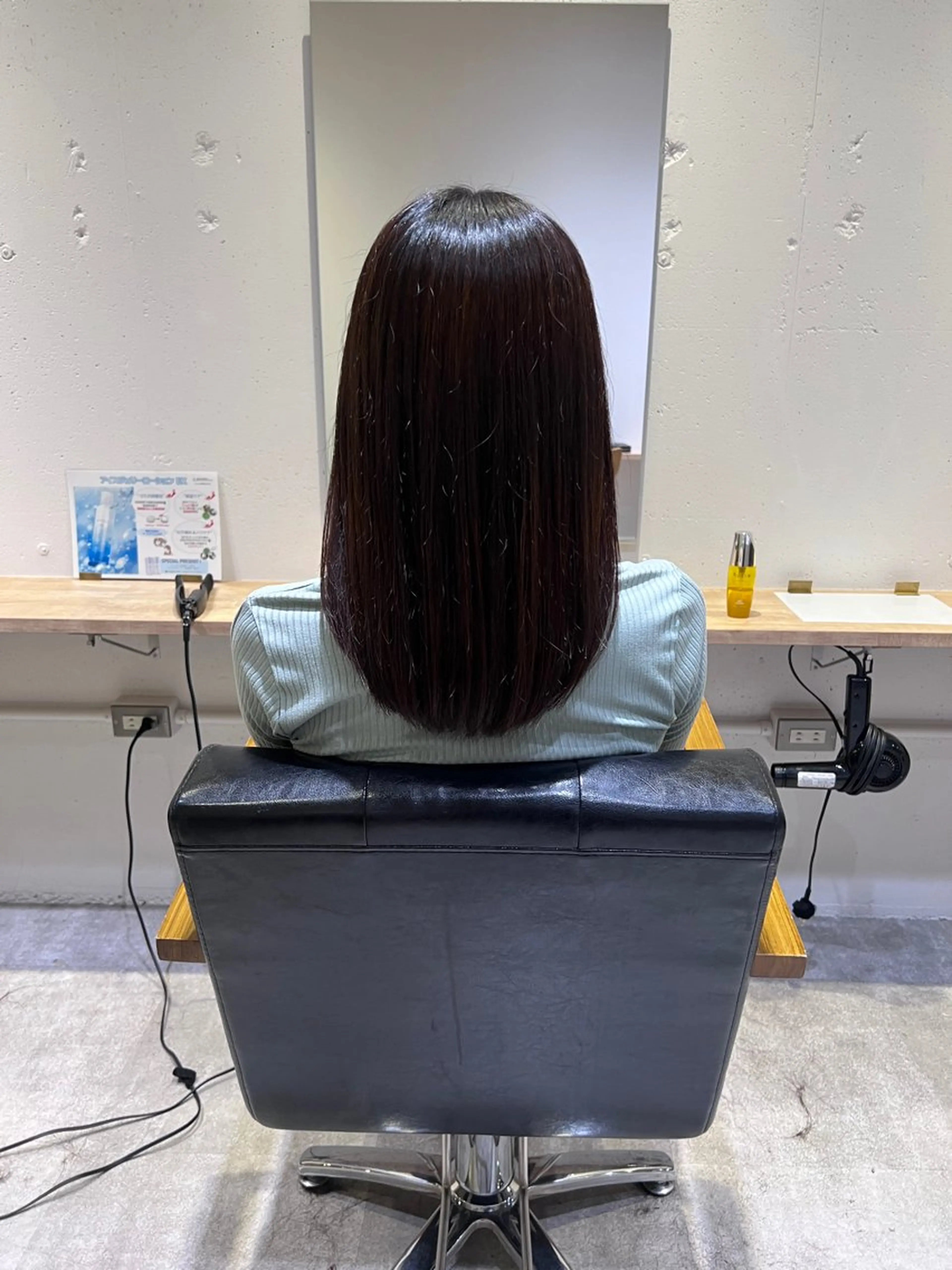 ミディアム 🫧三浦 未流/ ボブ/イヤリングのヘアスタイル