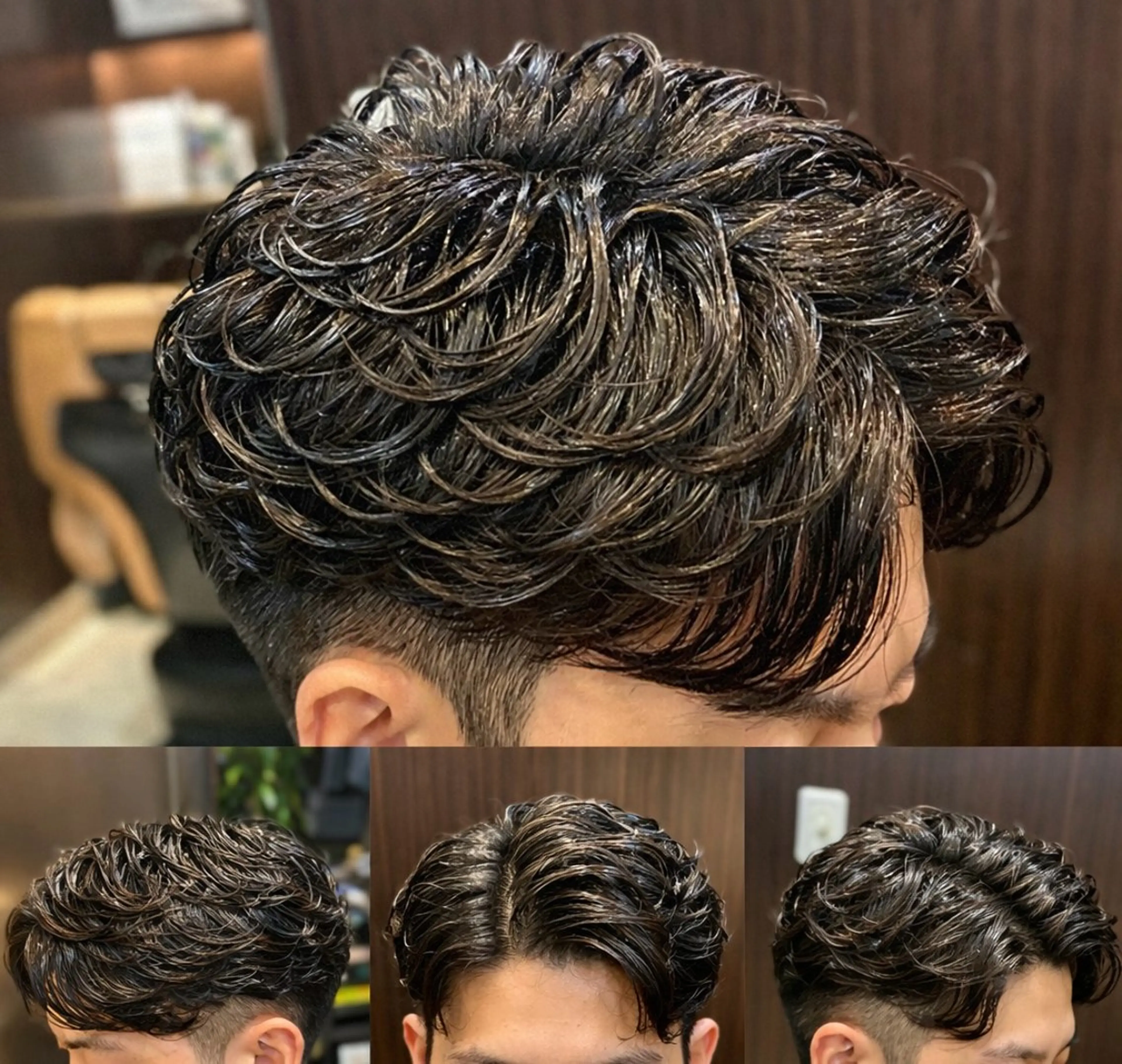 ショート パーマ メンズ 💈田上 立輝のヘアスタイル