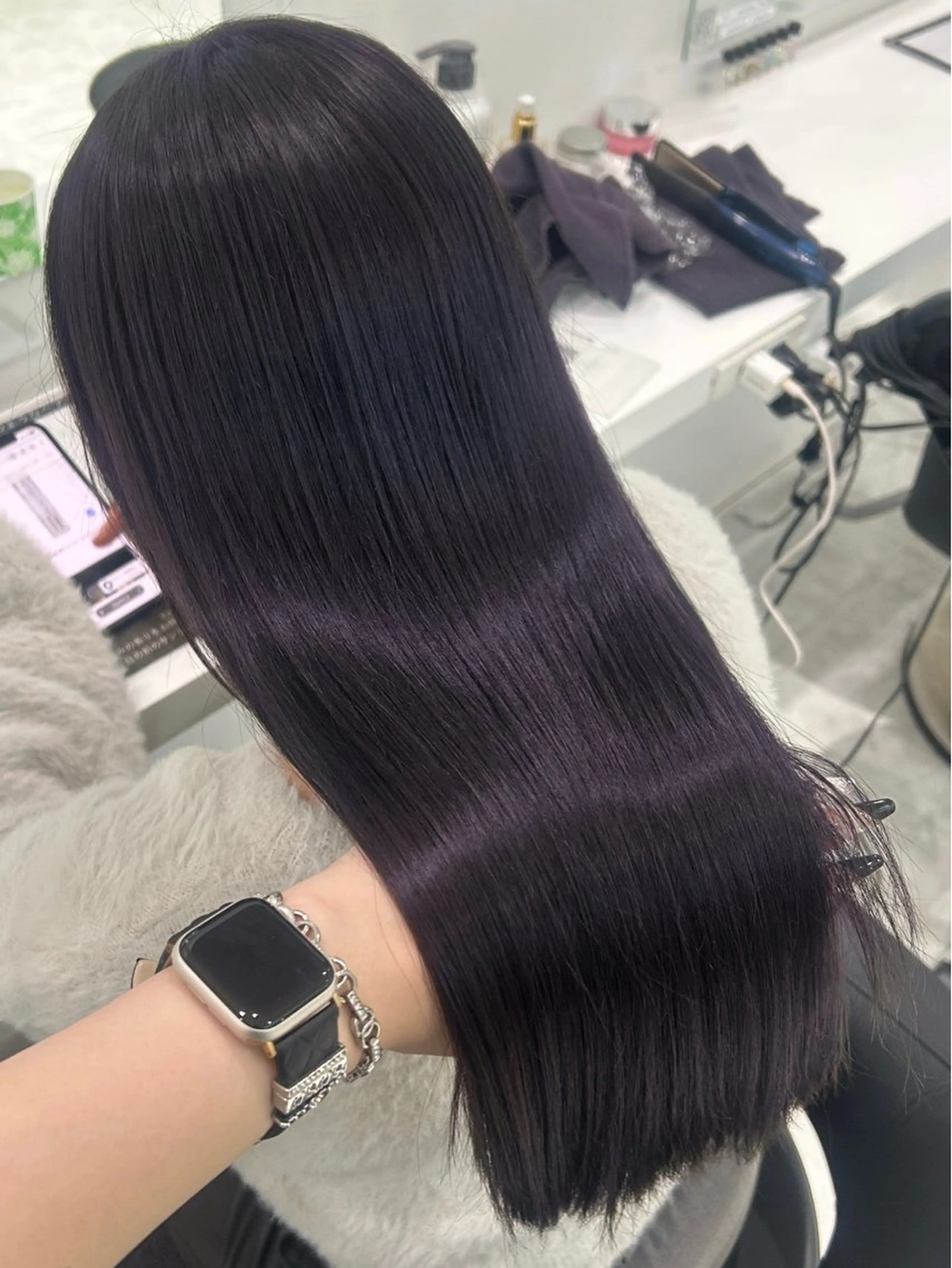 ロング カラー ヘアカラー 💗ブリーチなし暖色 kotono💗のヘアスタイル