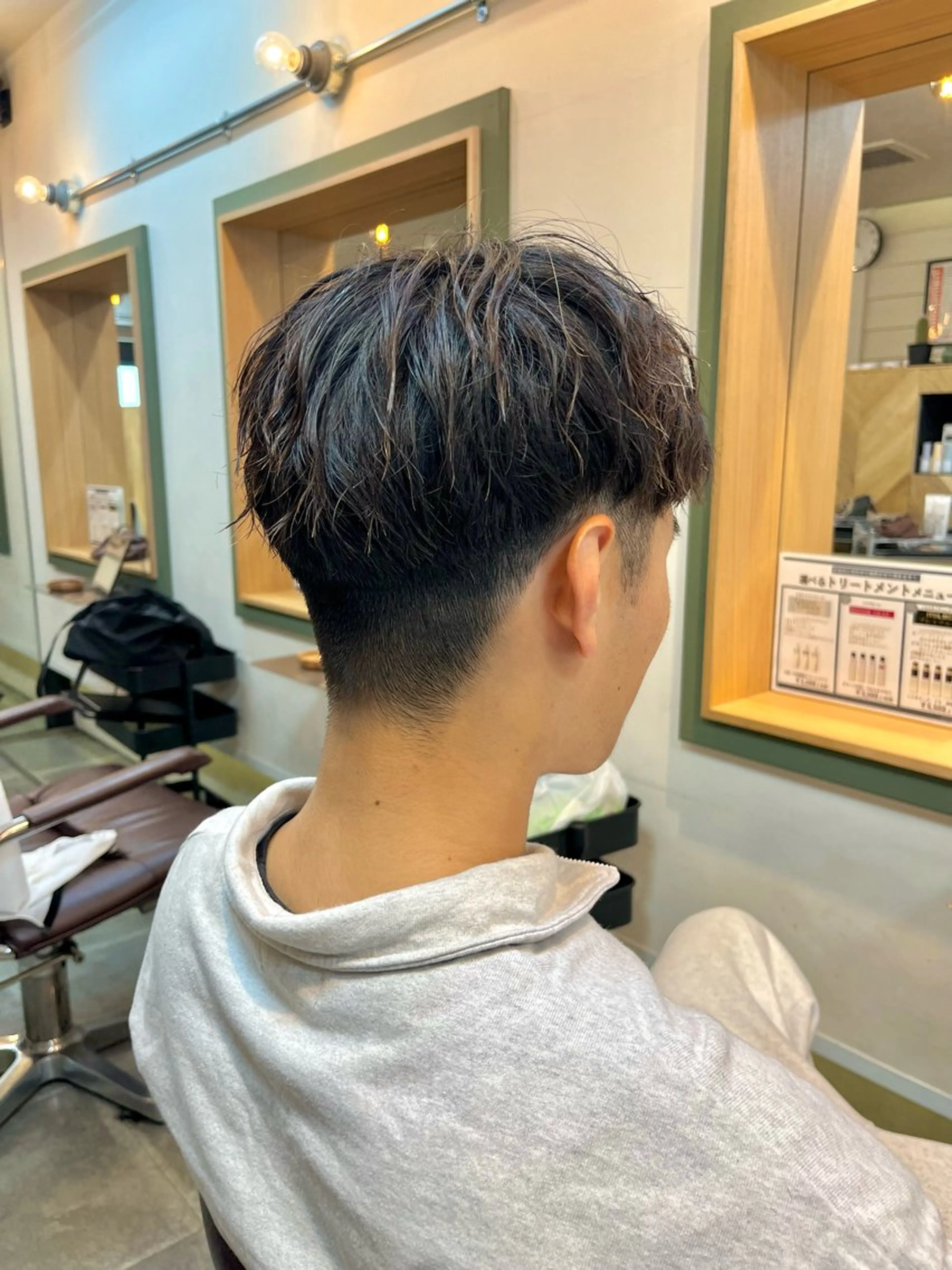 メンズ 【ボブ】縮毛矯正/ 船橋駅5分/鈴木杏美のヘアスタイル