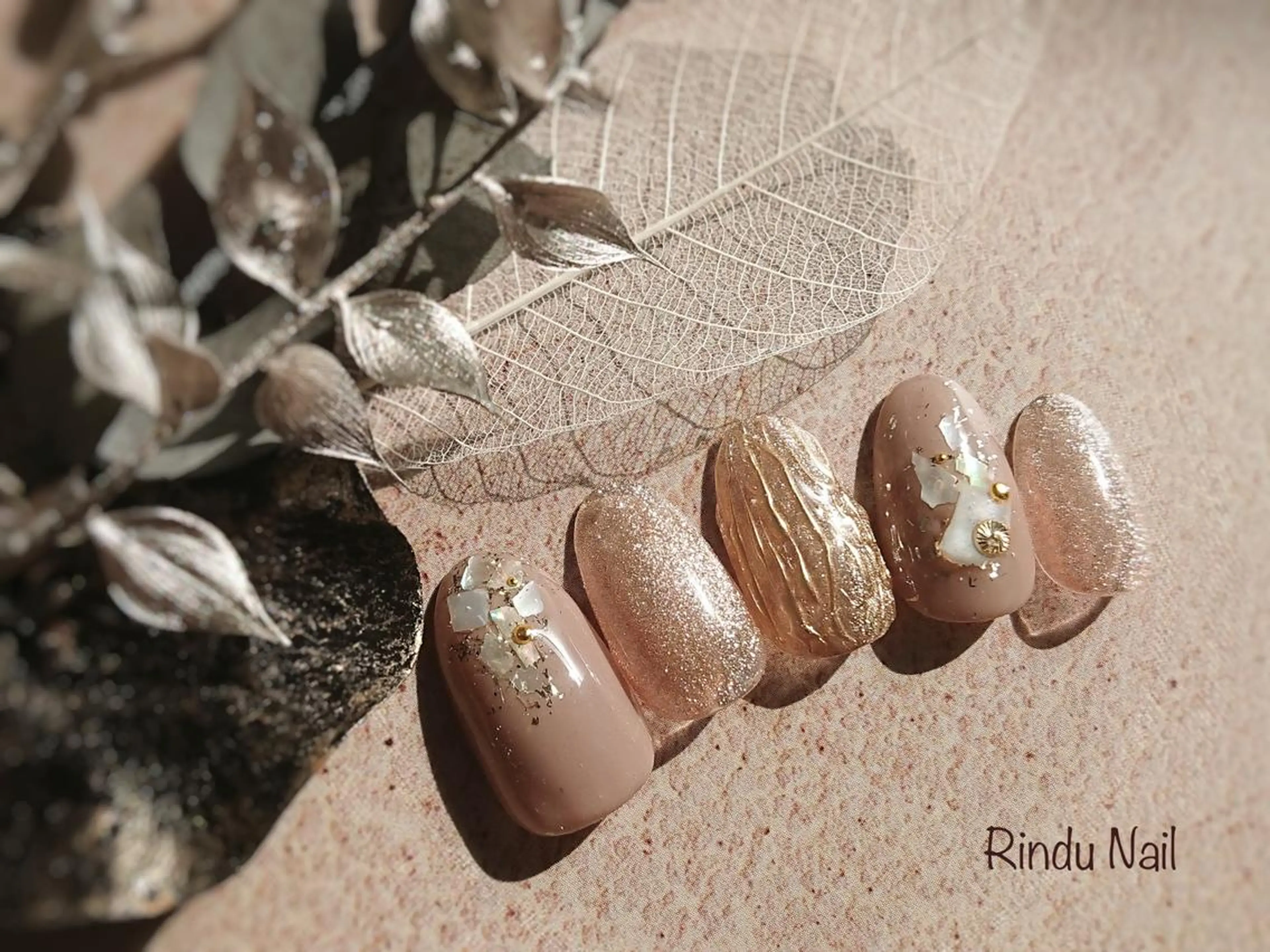 ネイル ニュアンスネイル Rindu Nail 上小田井ジュニアのネイルデザイン