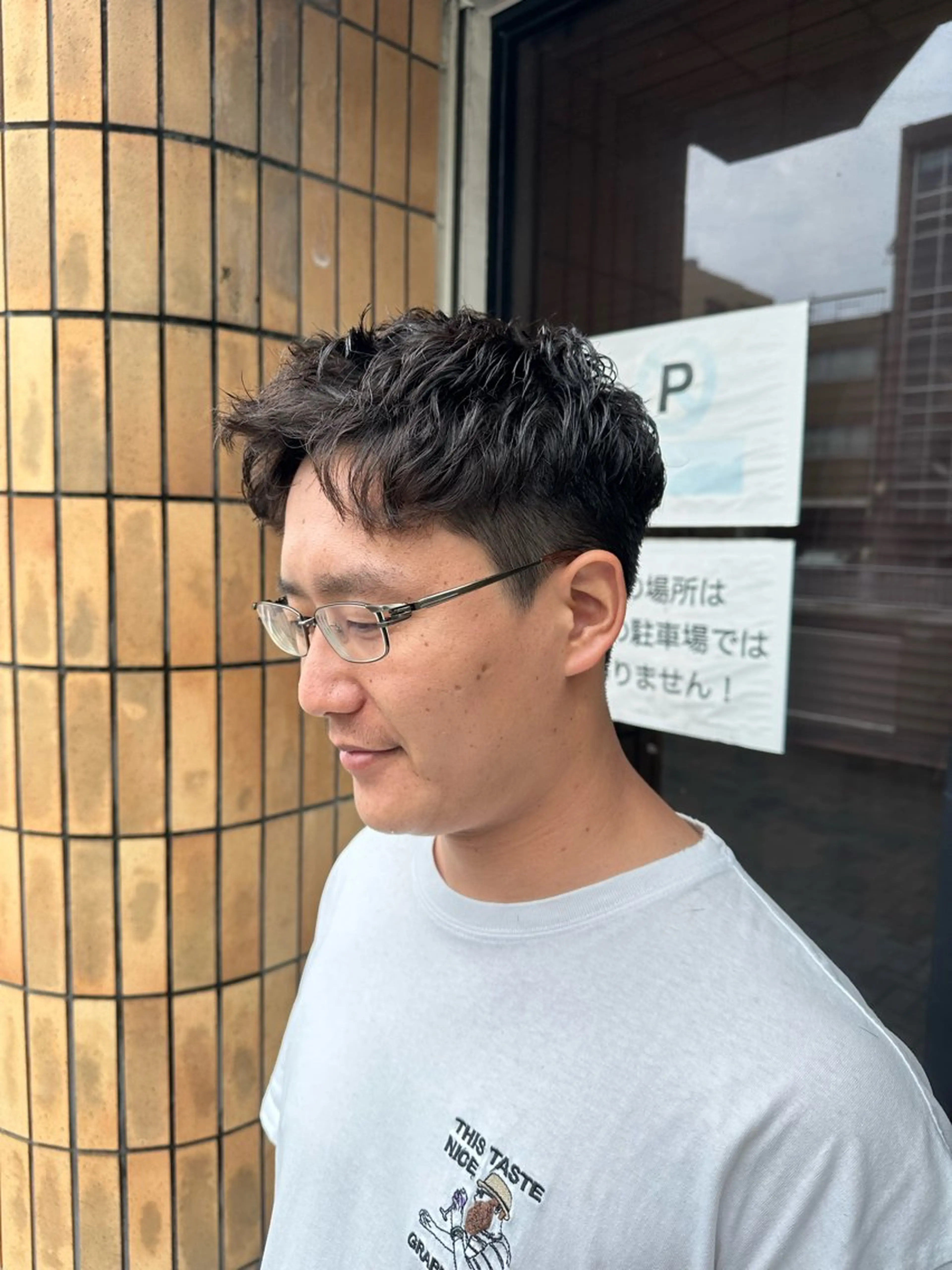 パーマ メンズ メンズパーマ 刈り上げ カット パーマ ハヤシカズキ/カラー ✂/メンズパーマのヘアスタイル