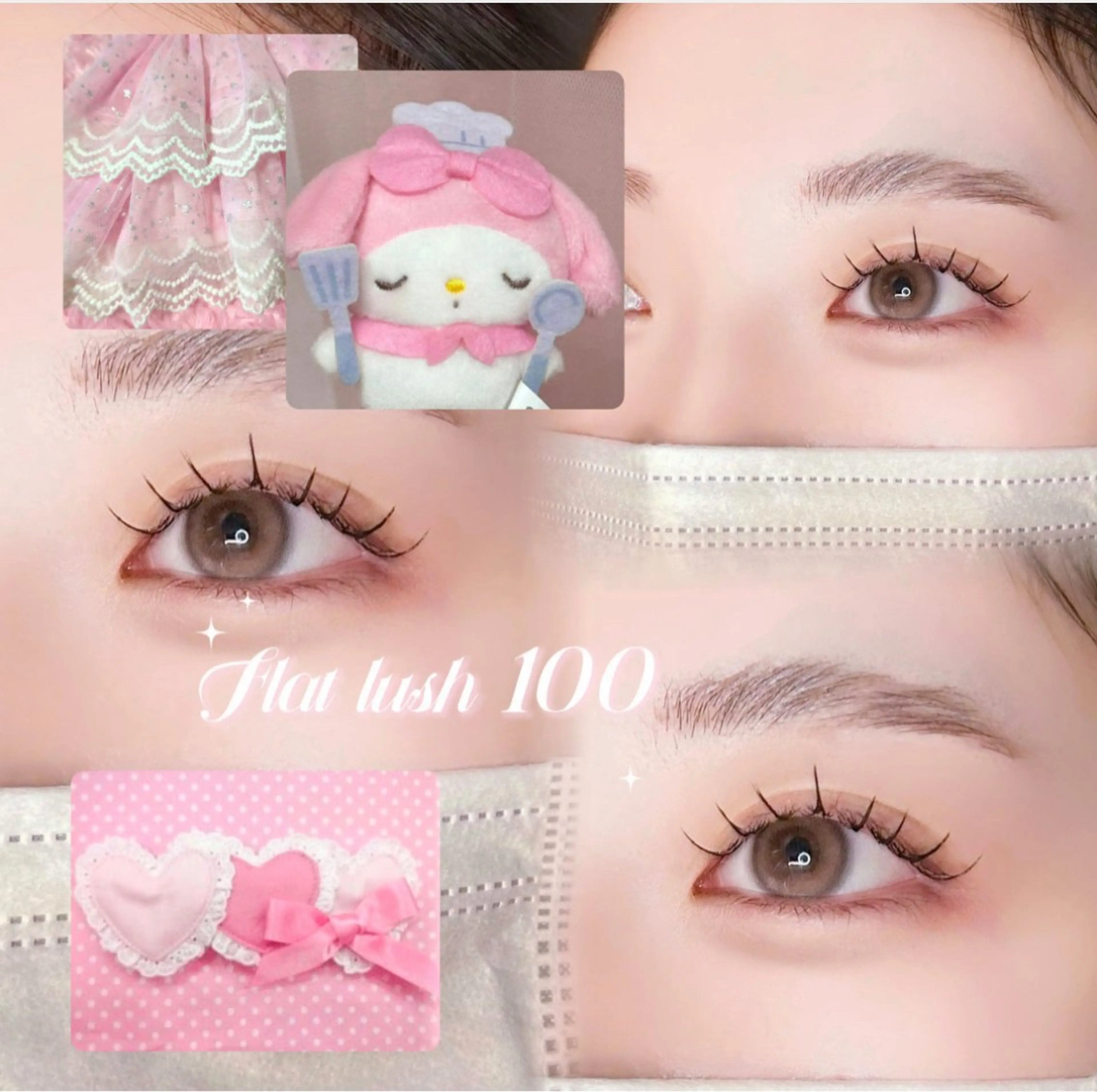 ✨フラットラッシュ80​〜​100本✨⚠️補足説明必読⚠️の写真