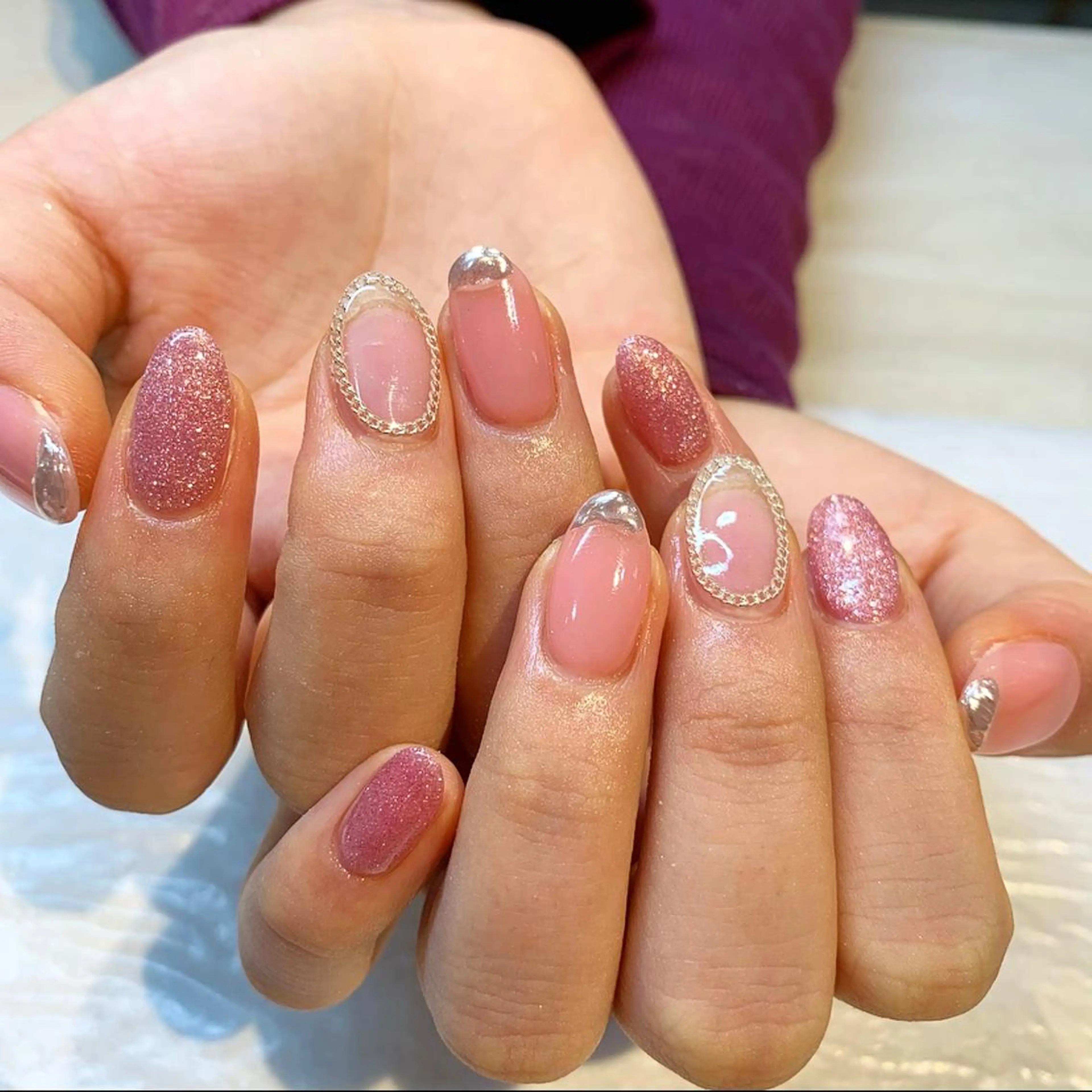 ネイル ハンドネイル 鈴木 華乃のネイルデザイン