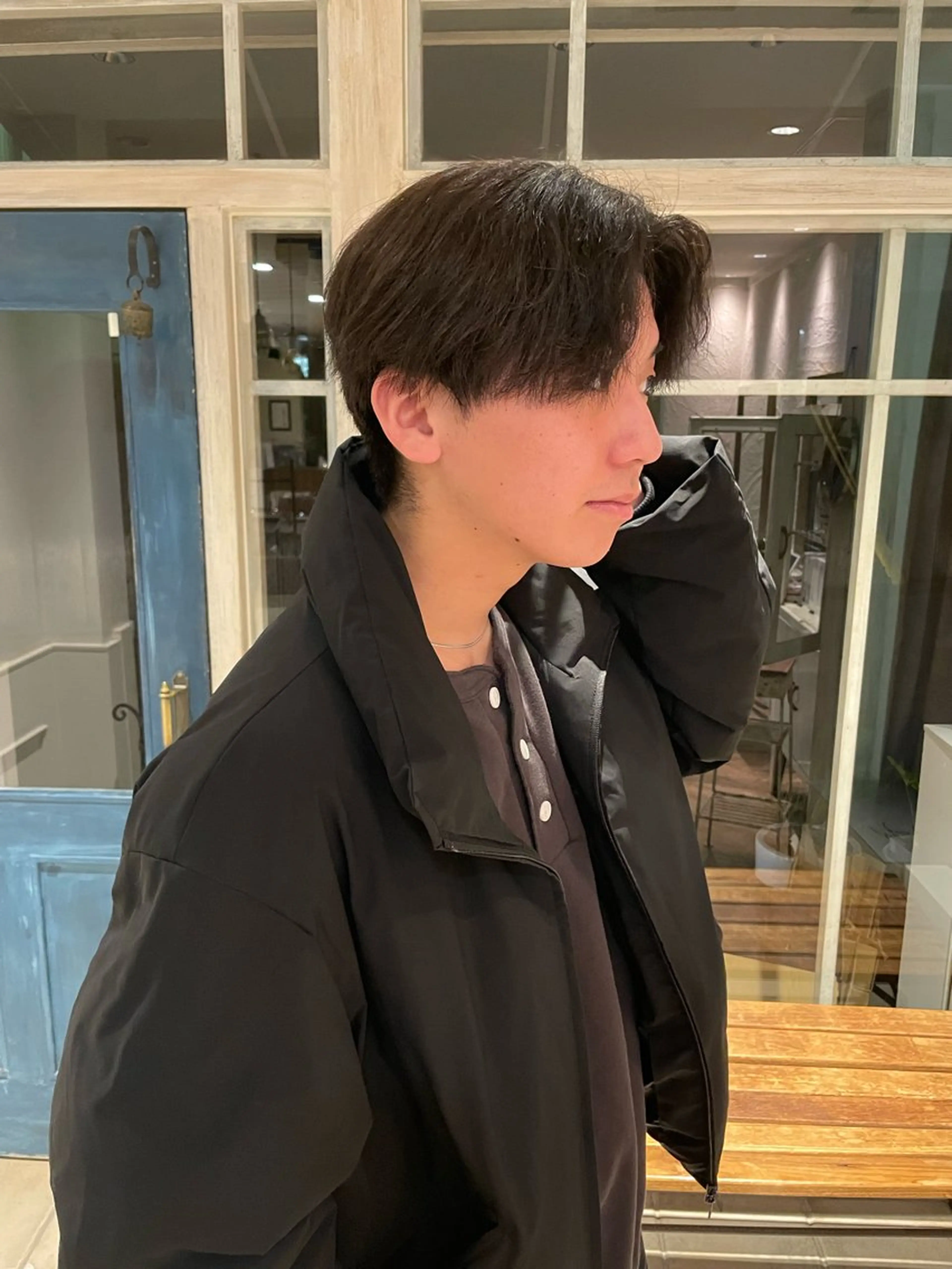 カラー メンズ ヘアカラー musiiik ryukiのヘアスタイル